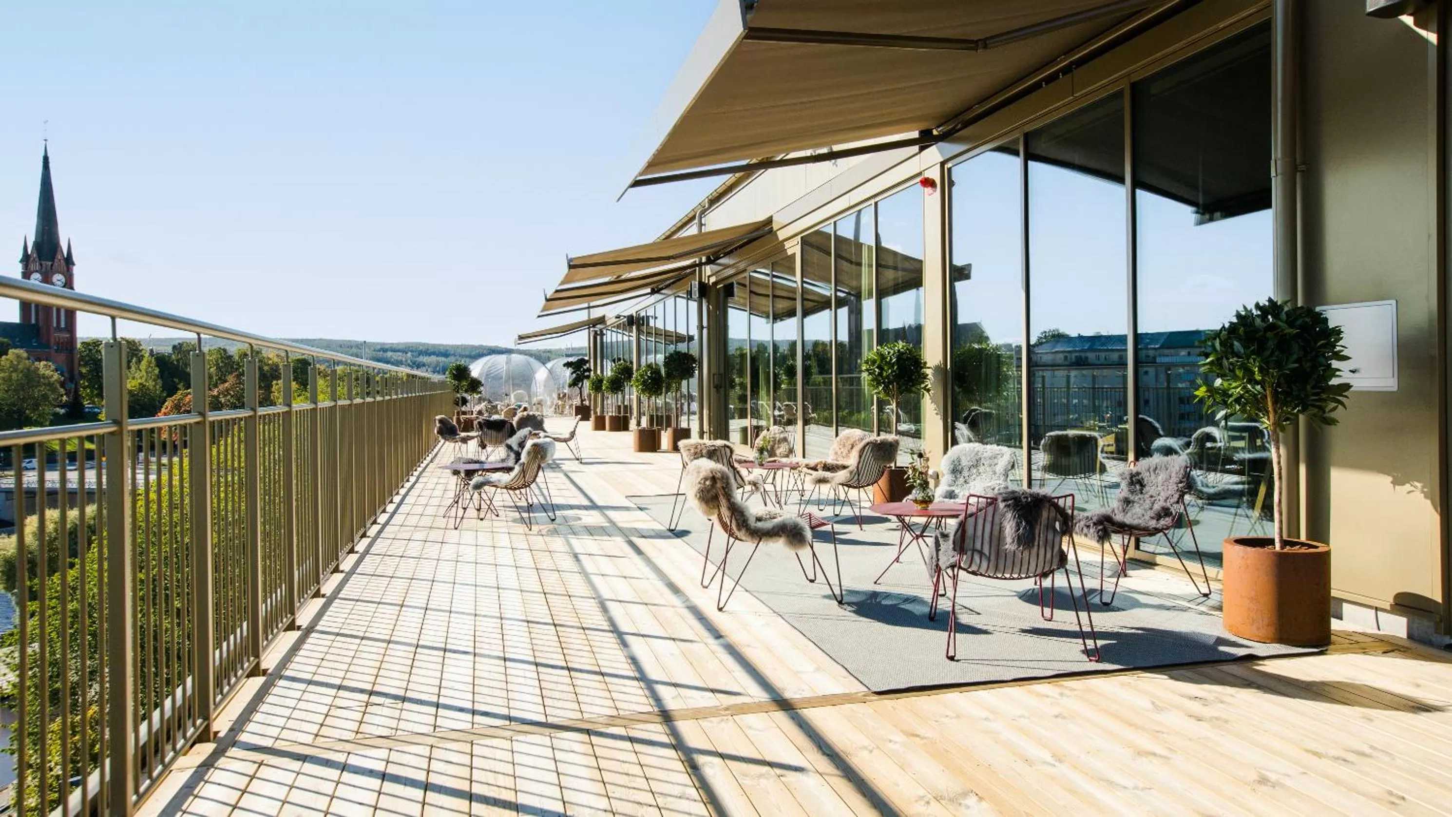 Balcony/Terrace in Clarion Hotel Sundsvall