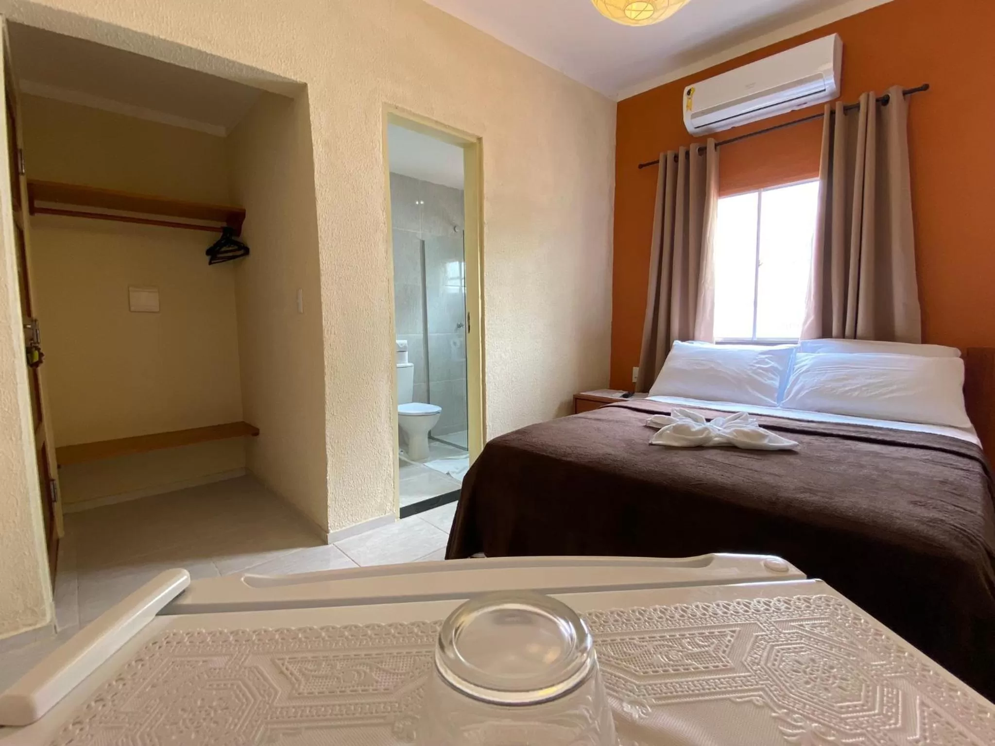 Bed in Refúgio Pousada Fortaleza