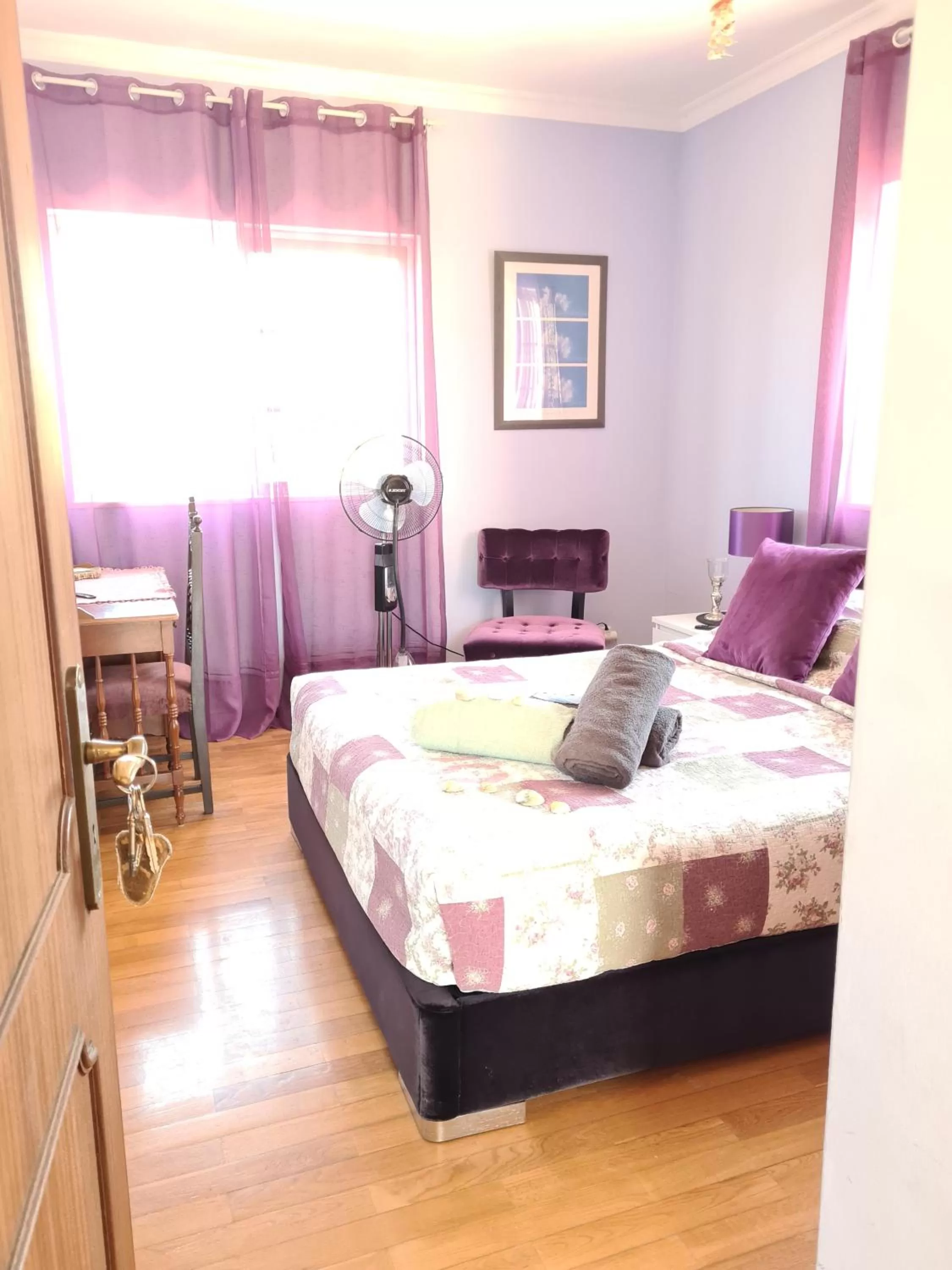 Bed in Casa dos Ventos