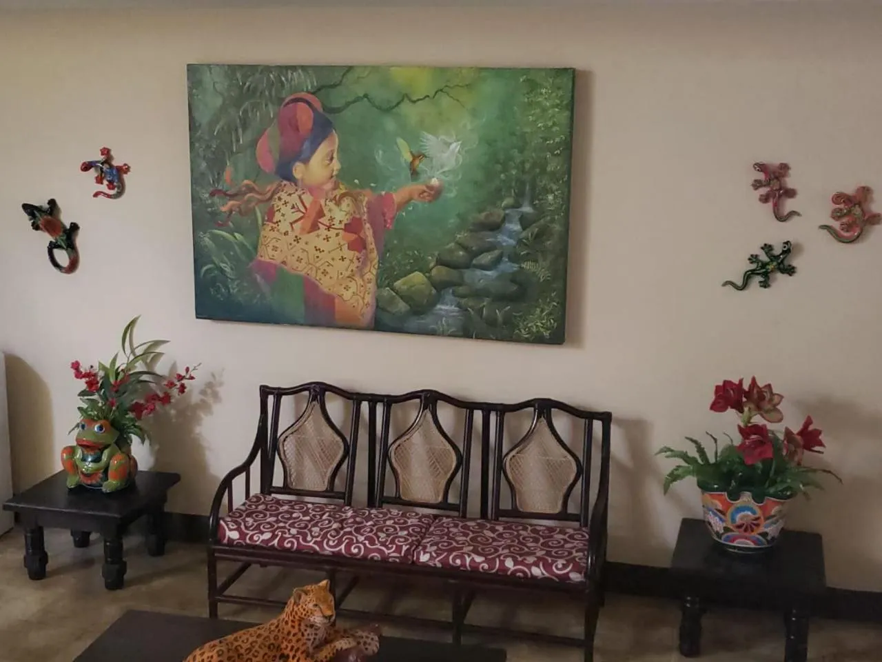 Living room in Hotel Riviera