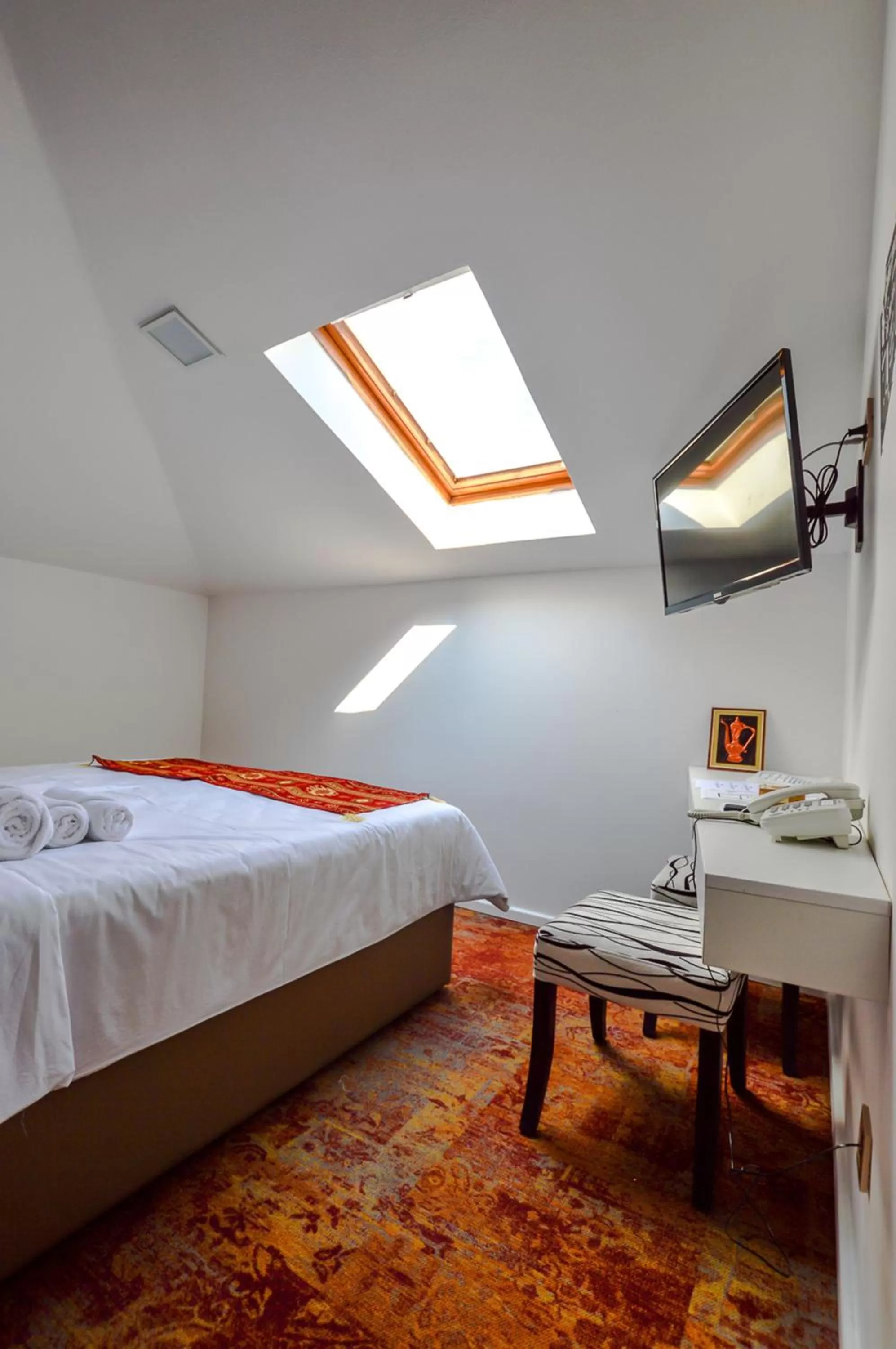 Decorative detail, Bed in Heritage Hotel Gate of Sarajevo