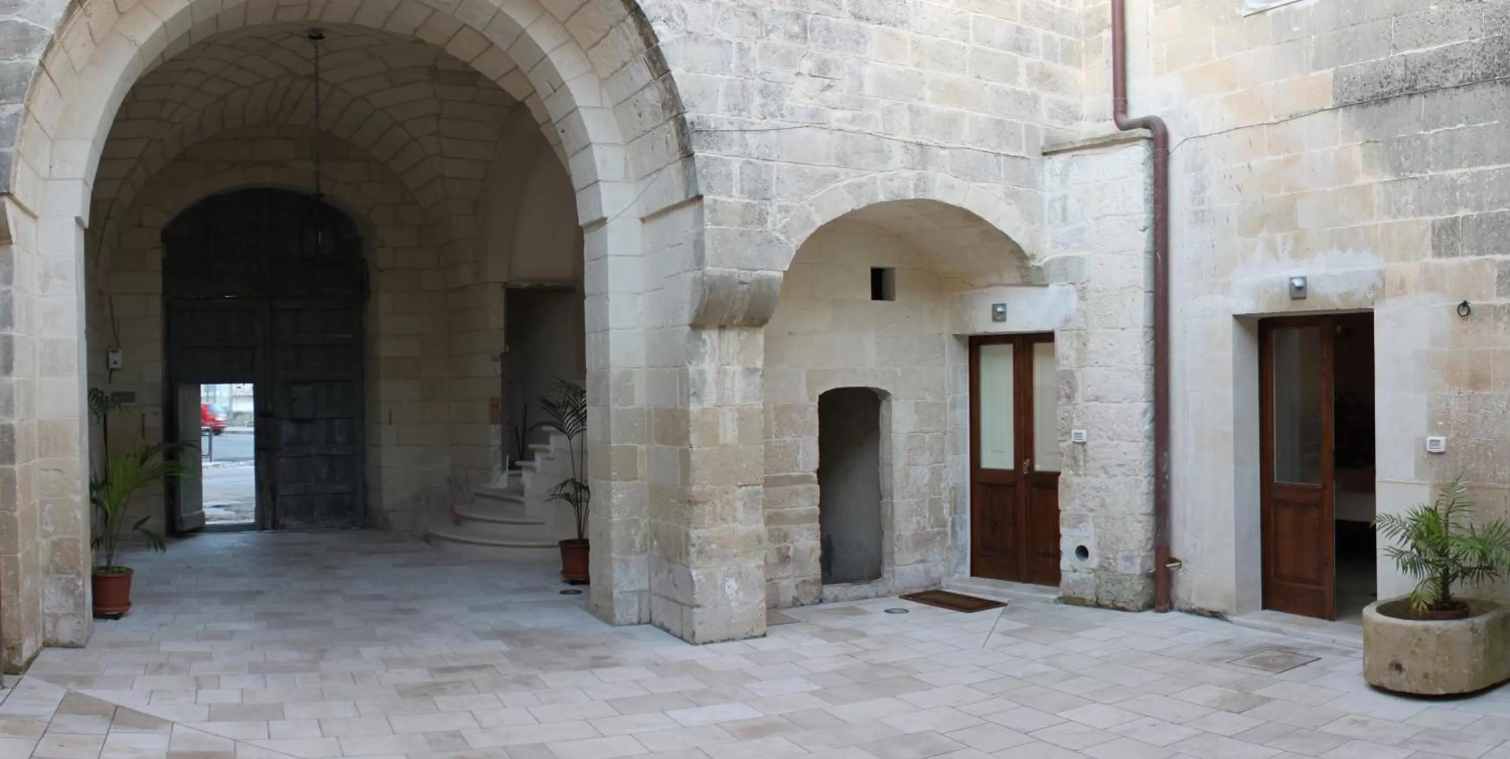 Patio in Dimora Storica ''Casa Sicuro''