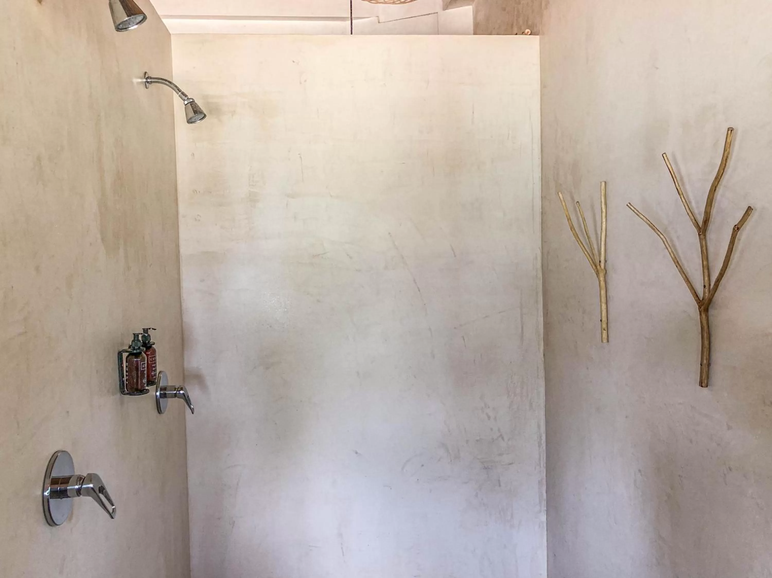 Shower in Diamante K - Inside Tulum National Park