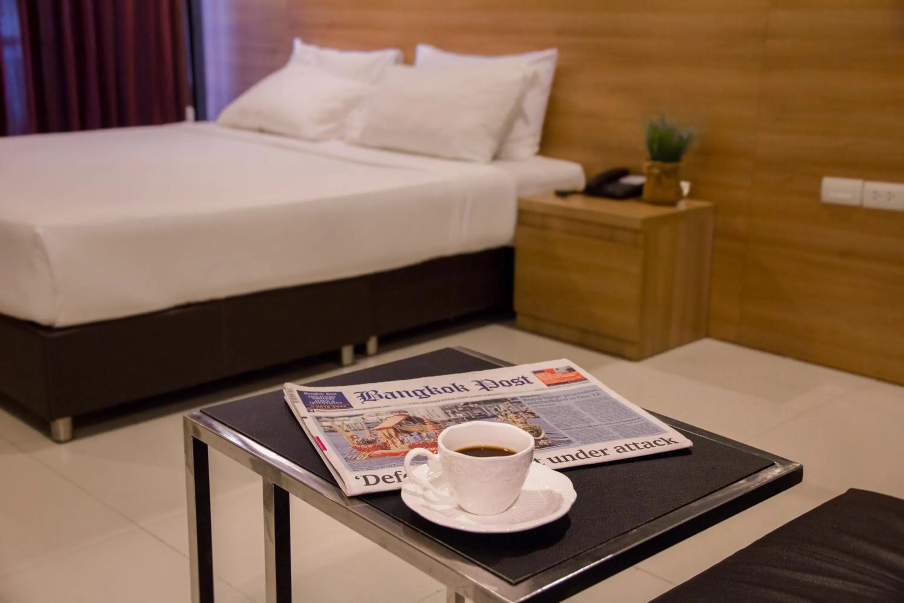 Photo of the whole room, Bed in Marigold Sukhumvit - Free Shuttle to BTS Bearing Station