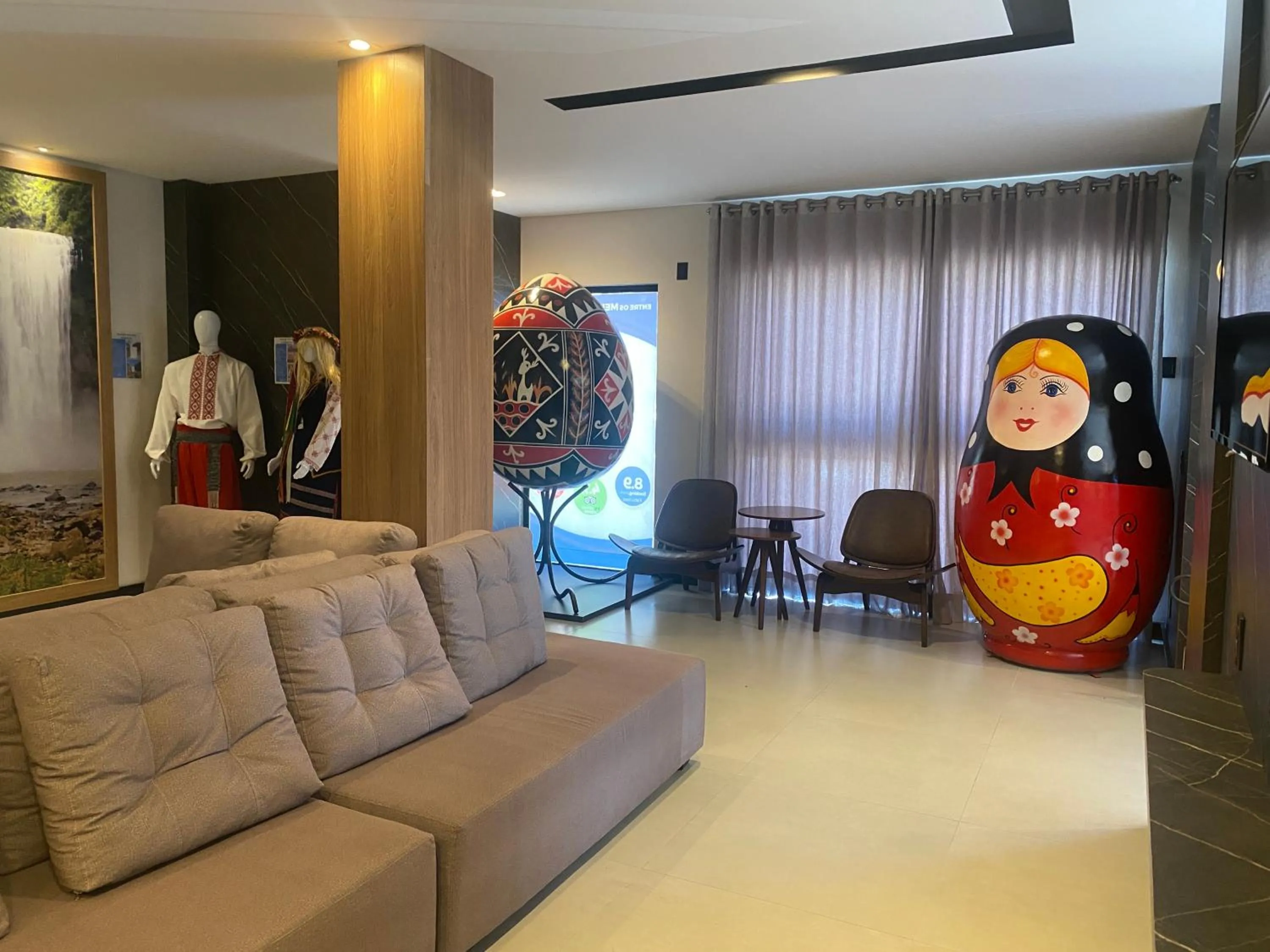 Living room in Mayná Hotel Prudentópolis Centro