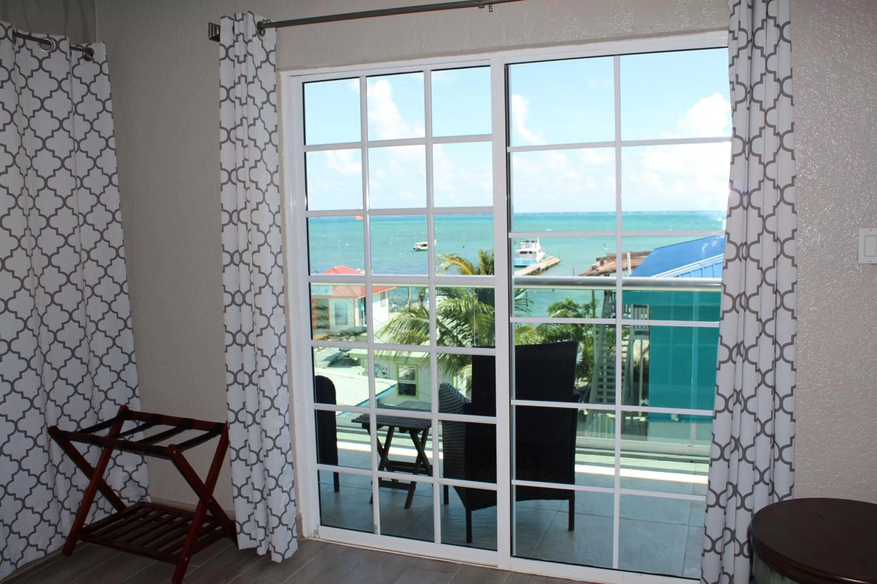 Balcony/Terrace in Barefoot Caye Caulker Hotel