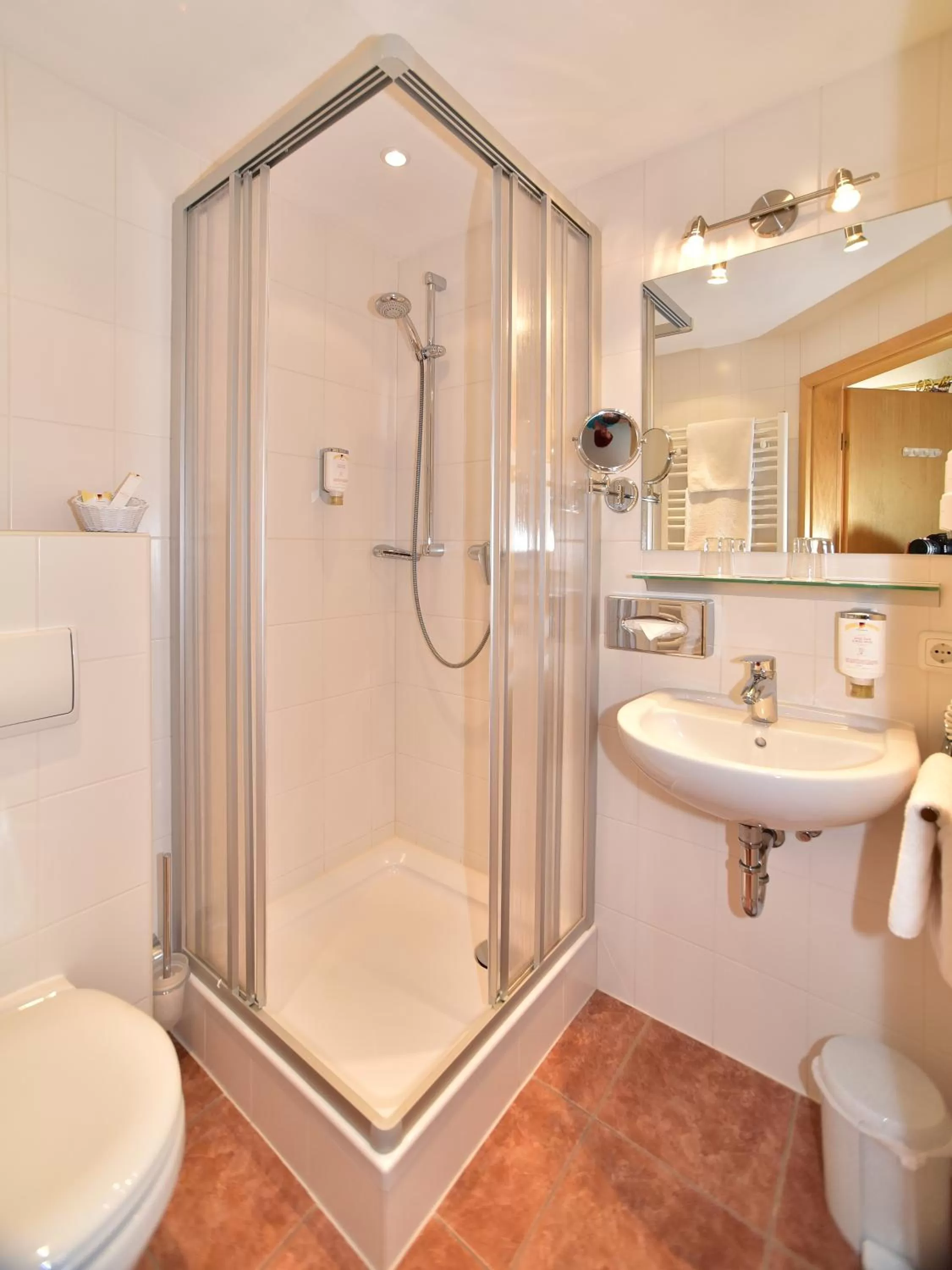 Toilet in Hotel Frauensteiner Hof