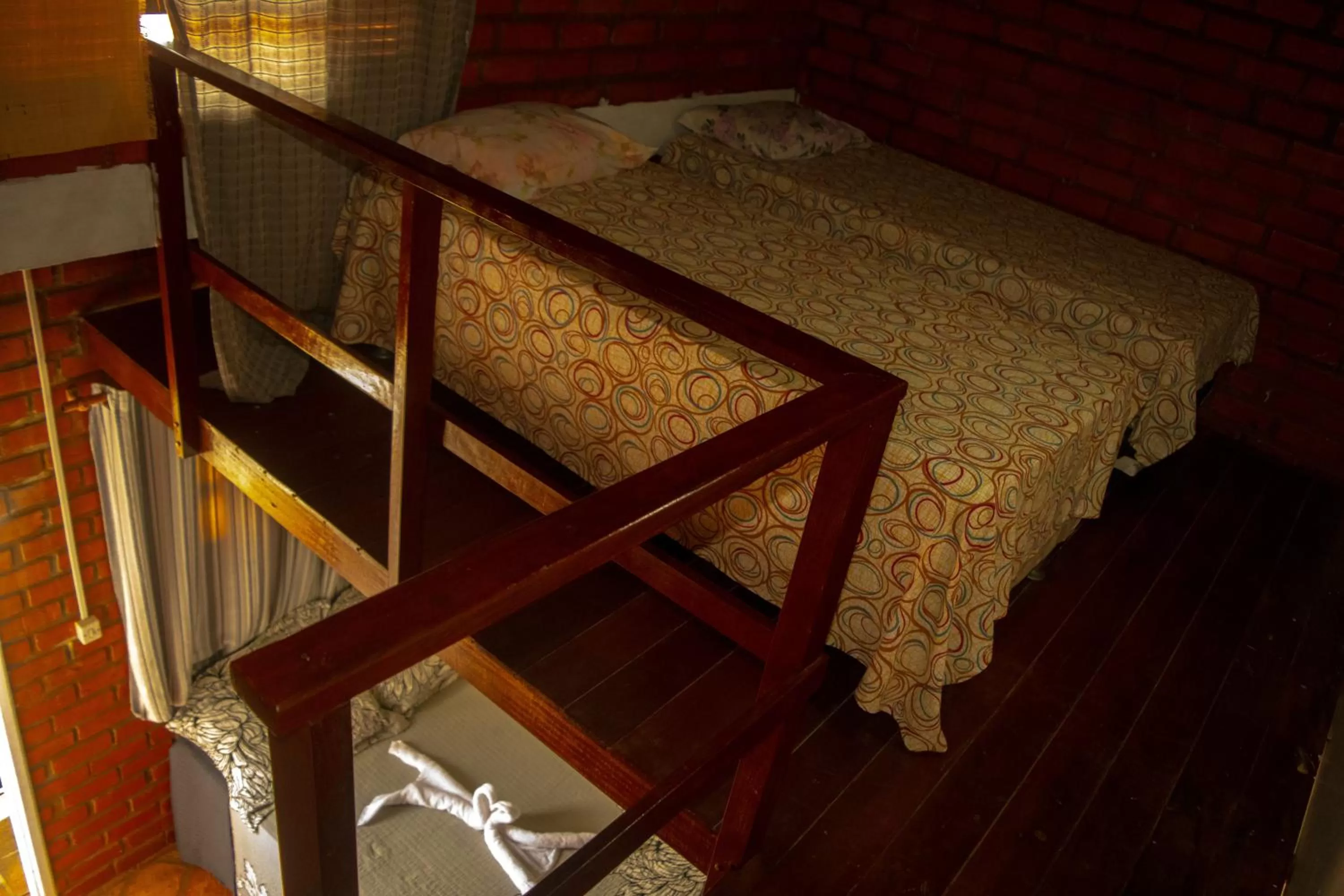 Bed in Pousada Vitória do Lopes