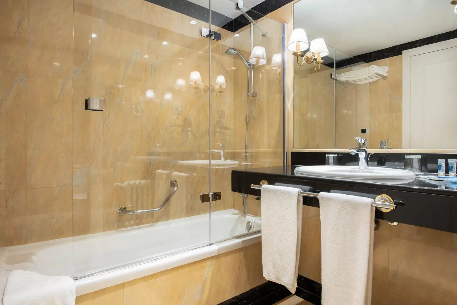 Bathroom in Eurostars Gran Hotel Lugo