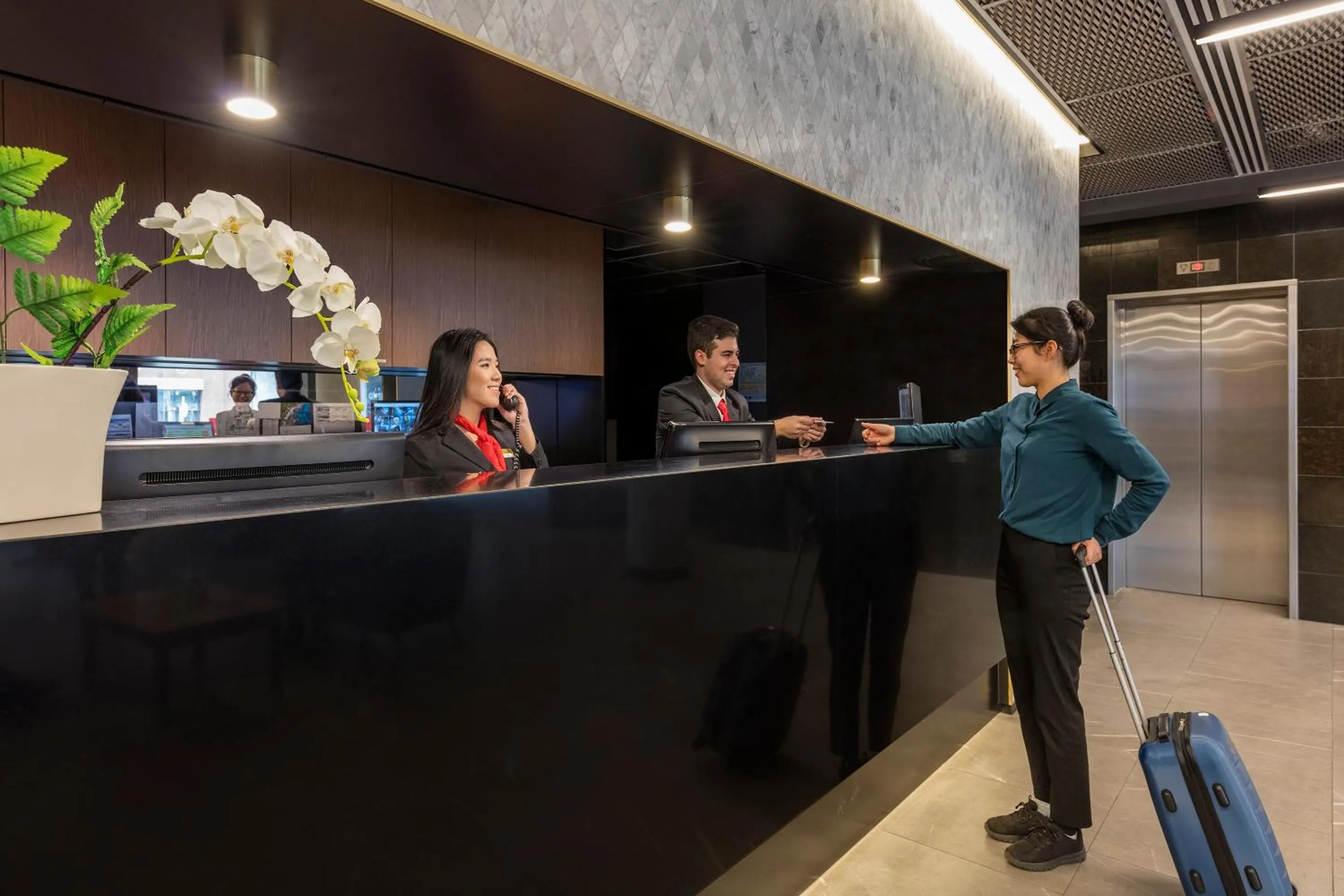 Lobby or reception in Arrow on Swanston