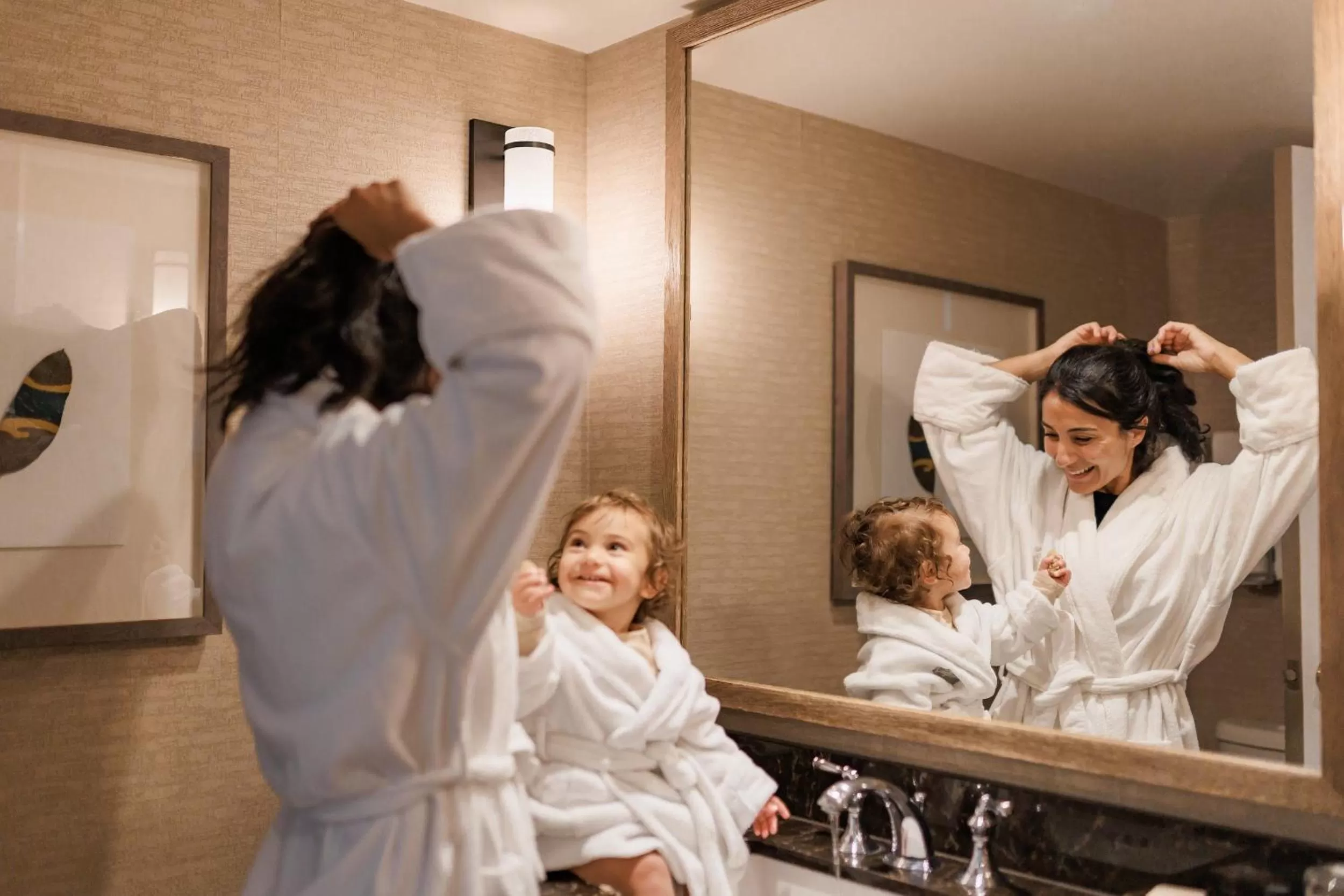 Bathroom in Fairmont Chateau Whistler