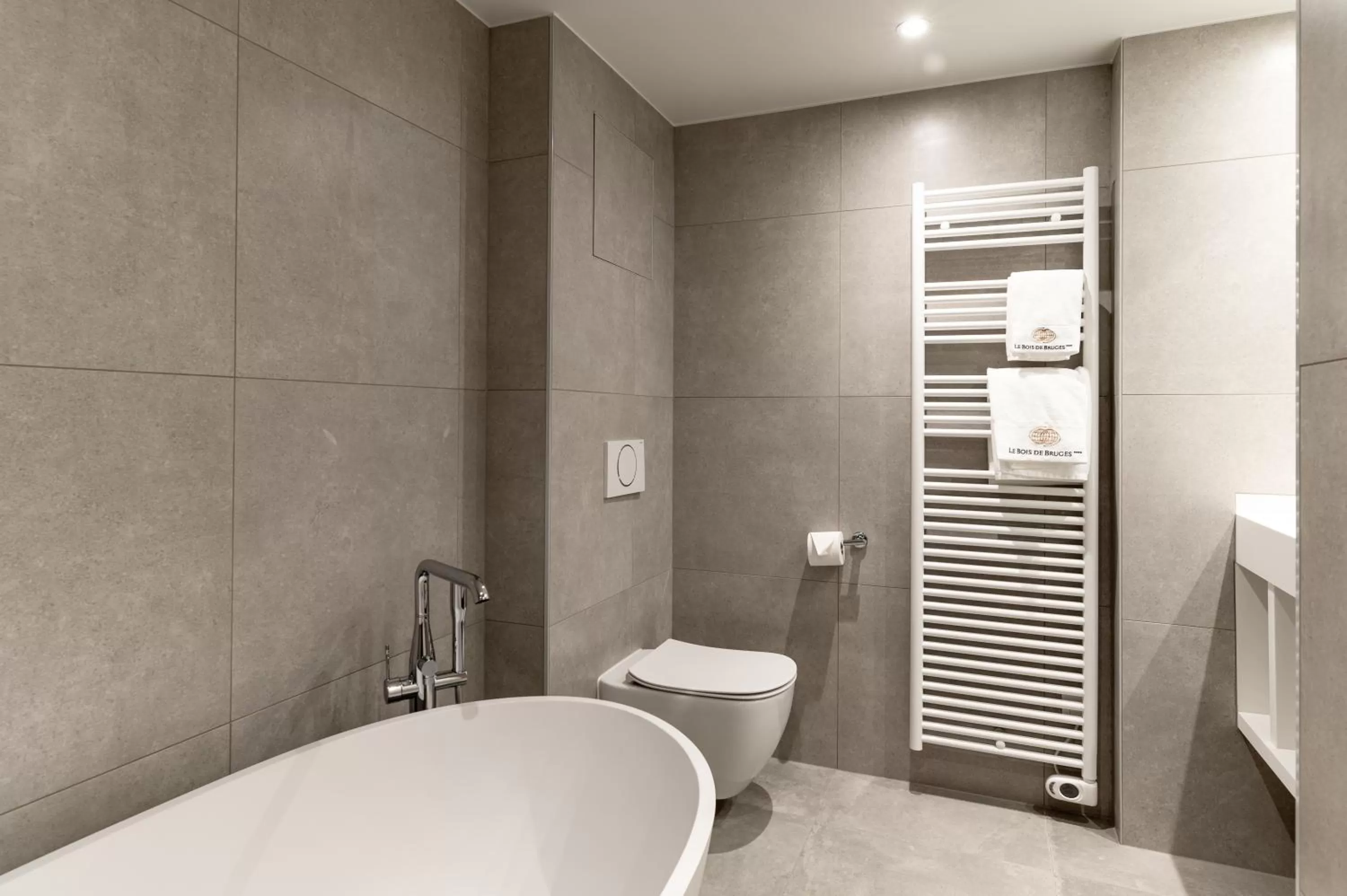Bathroom in Hotel Le Bois De Bruges