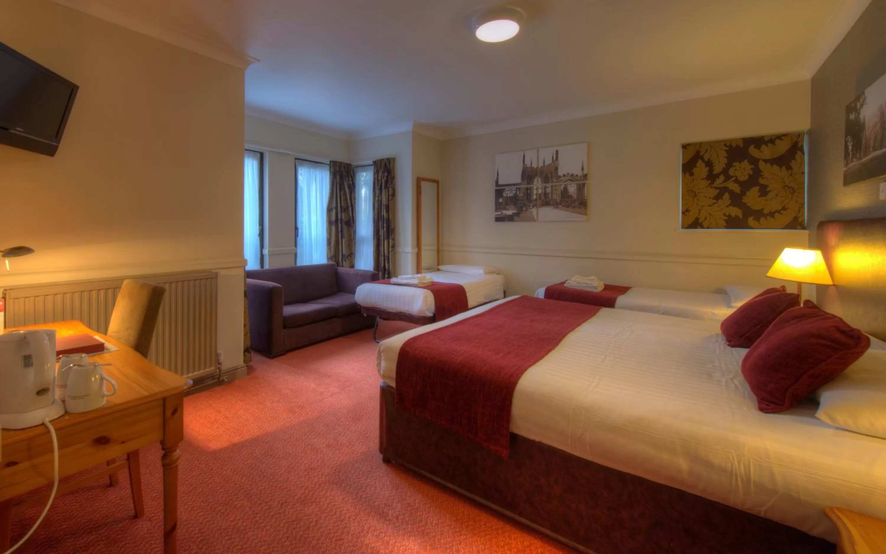 Photo of the whole room, Bed in Old Mill by Chef & Brewer Collection