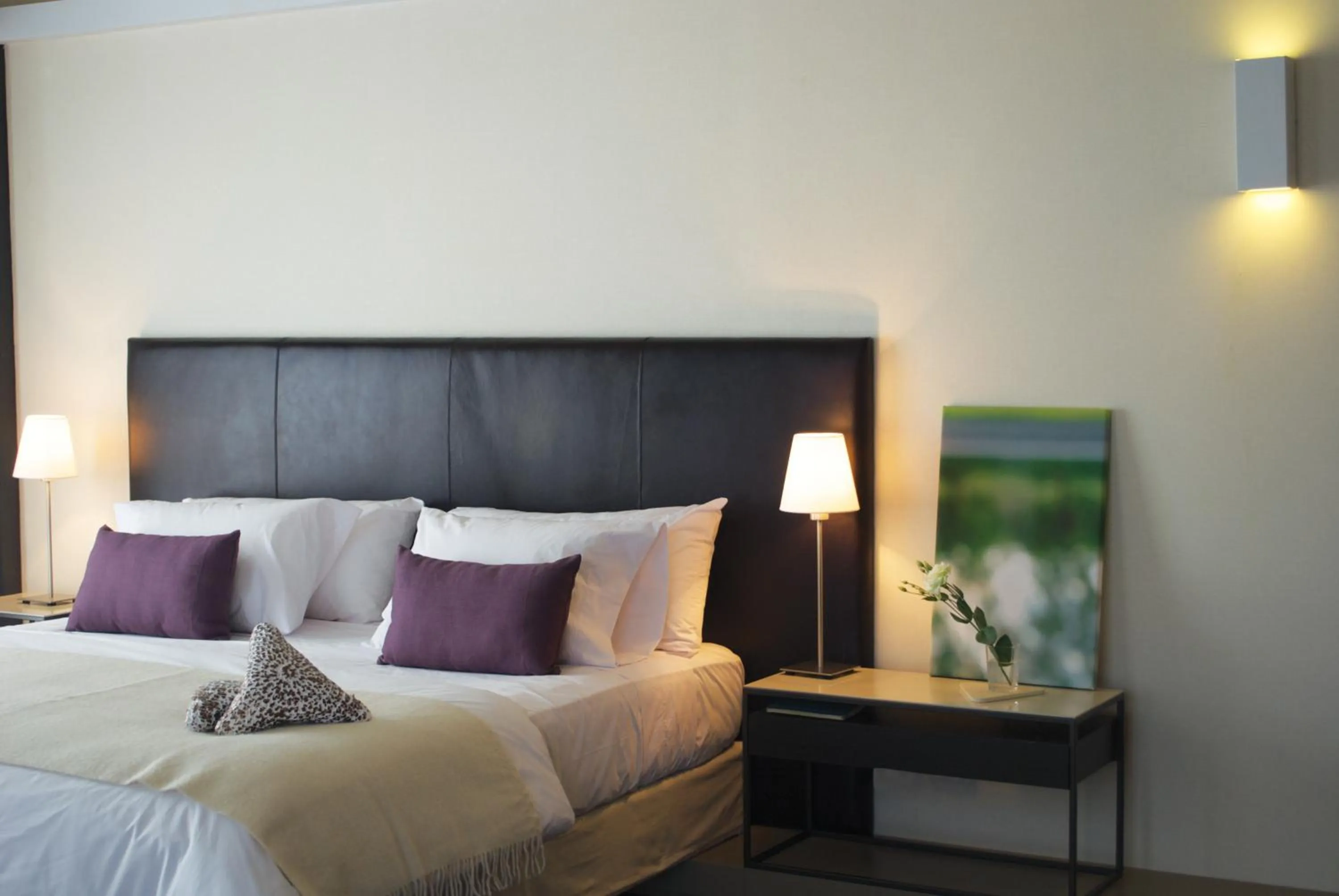 Decorative detail, Bed in Esplendor Plaza Francia