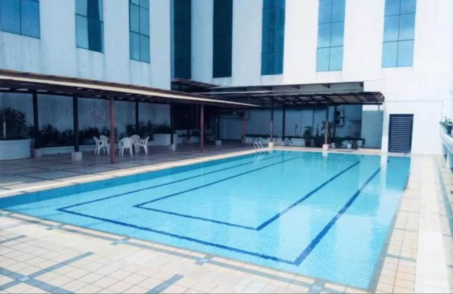 Swimming pool in Crystal Crown Hotel JB