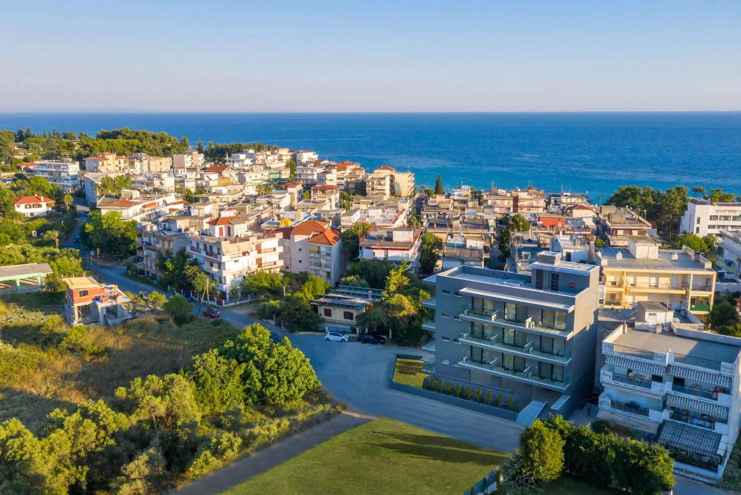 Property building in Light Blue Hotel
