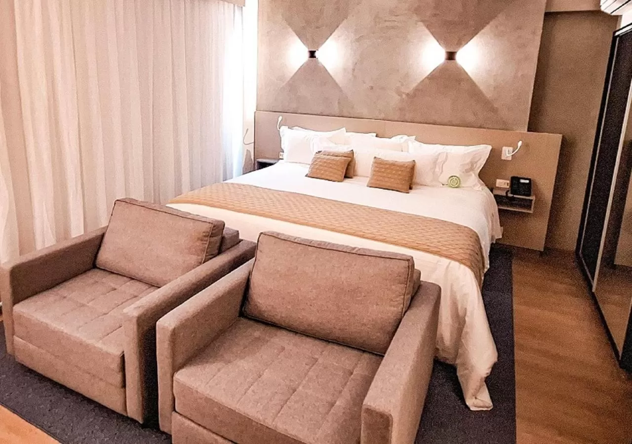 Bed in eSuites Virgínia Luxemburgo