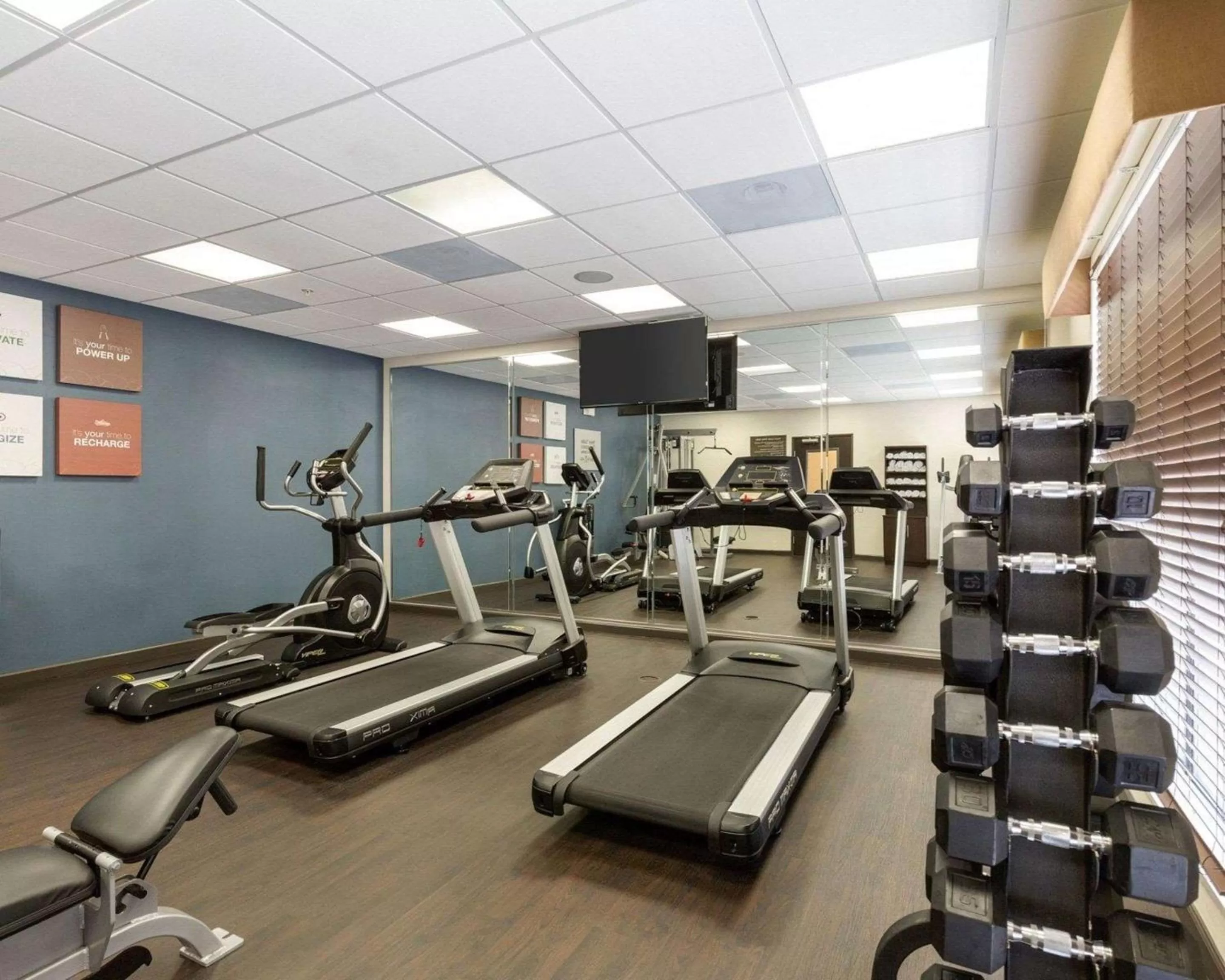 Fitness centre/facilities in Comfort Suites near Westchase on Beltway 8