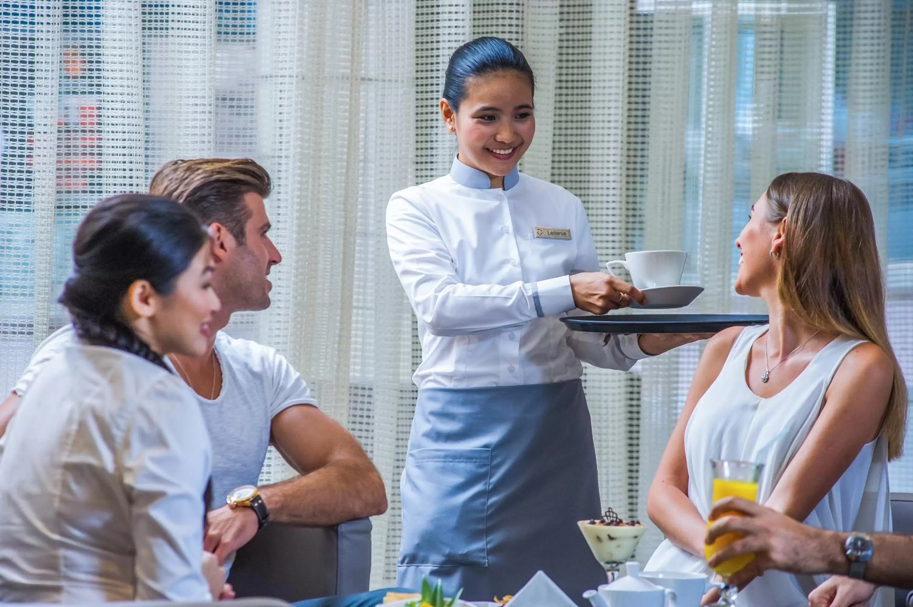 Staff in Somewhere Hotel Apartment