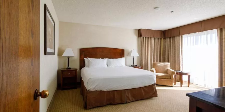 Bed in Maverick Hotel and Casino by Red Lion Hotels