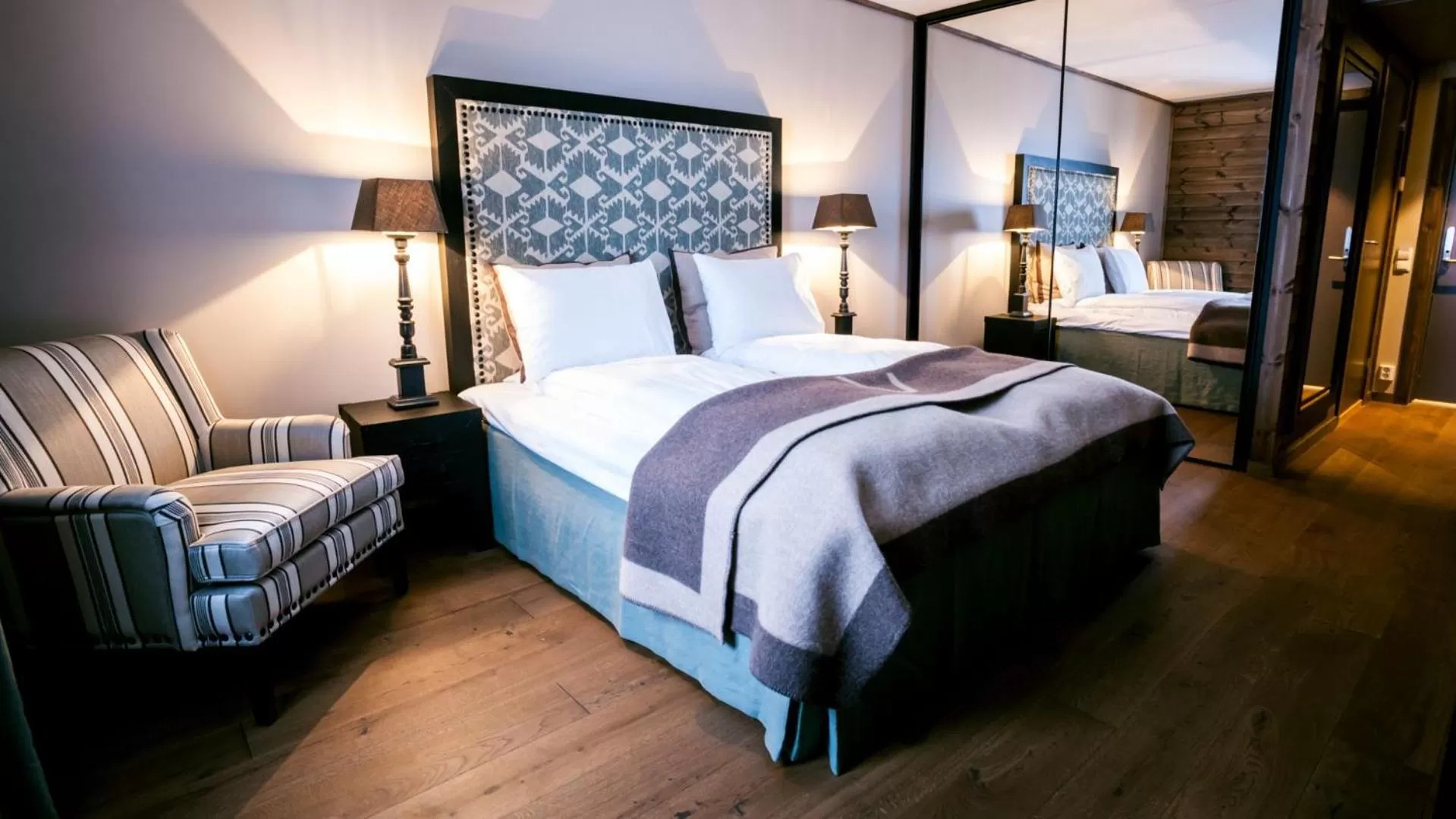 Bed in Vestlia Resort