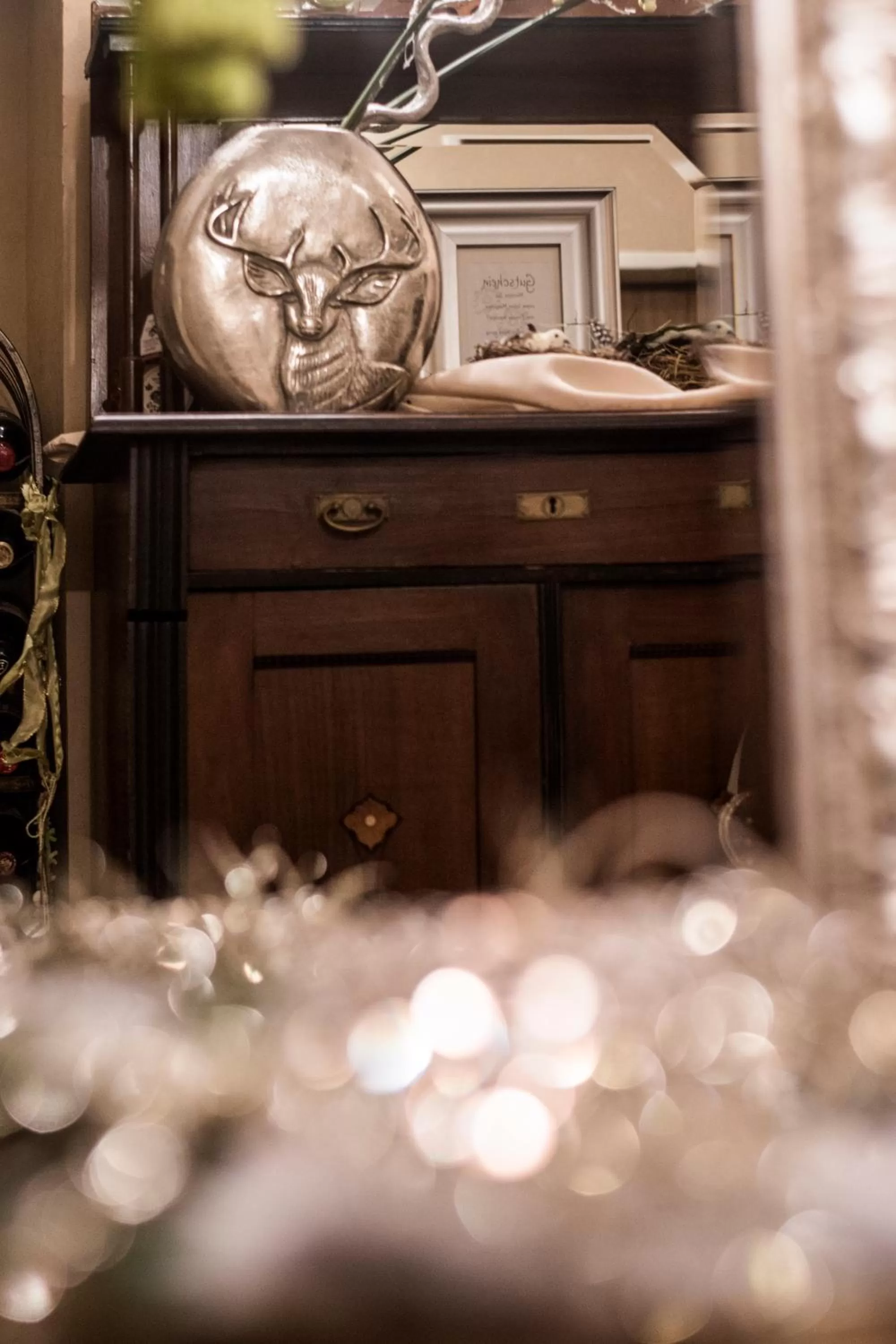 Communal lounge/ TV room in Restaurant Landgasthof Zum Wiesengrund