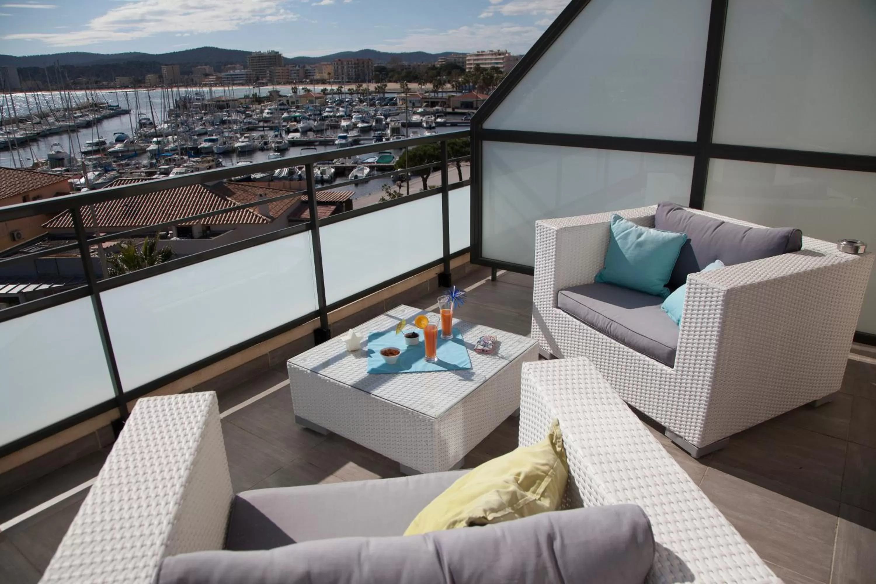 Natural landscape in Hôtel Baptistin