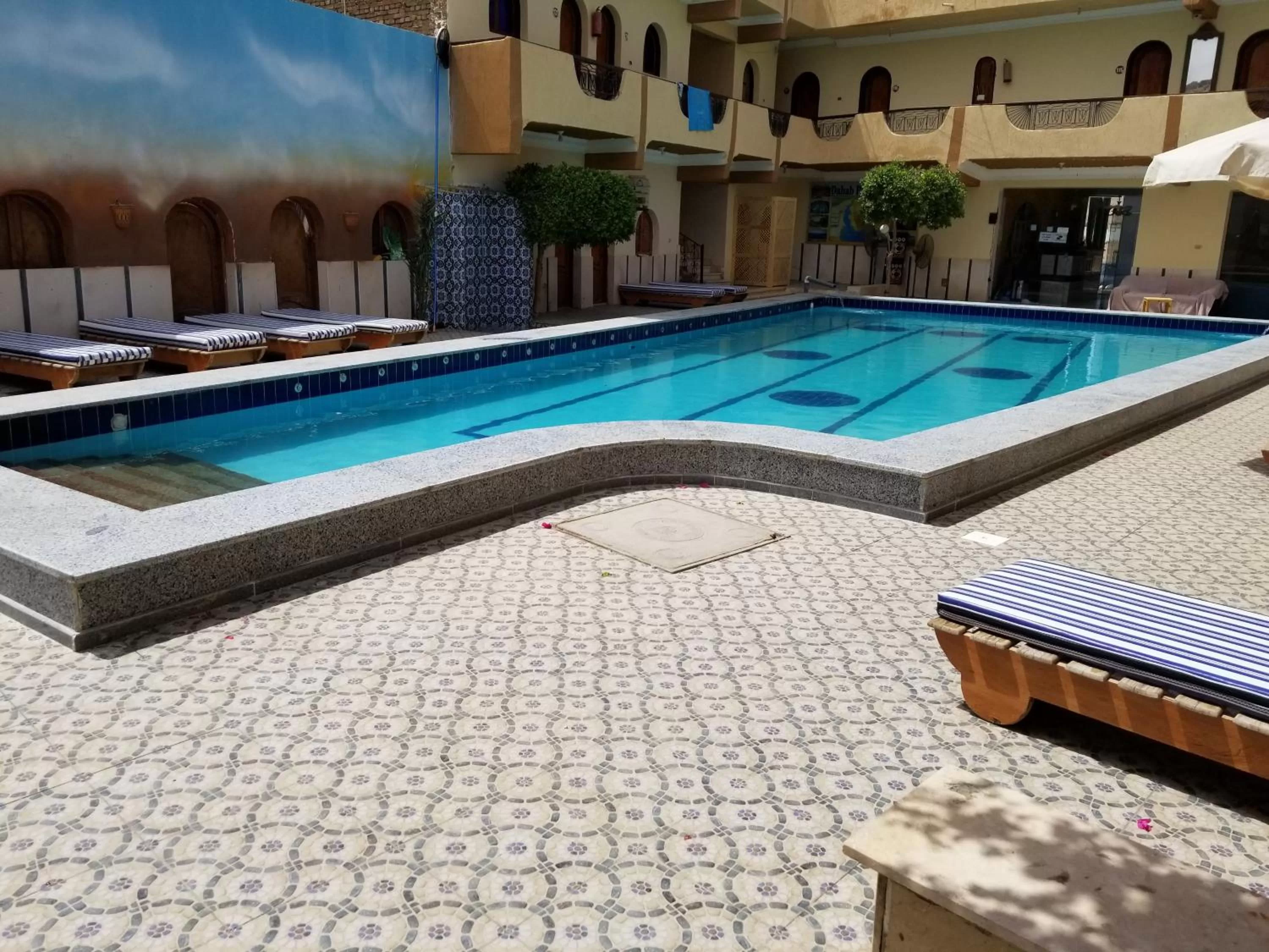 Swimming pool in Dahab Plaza Hotel