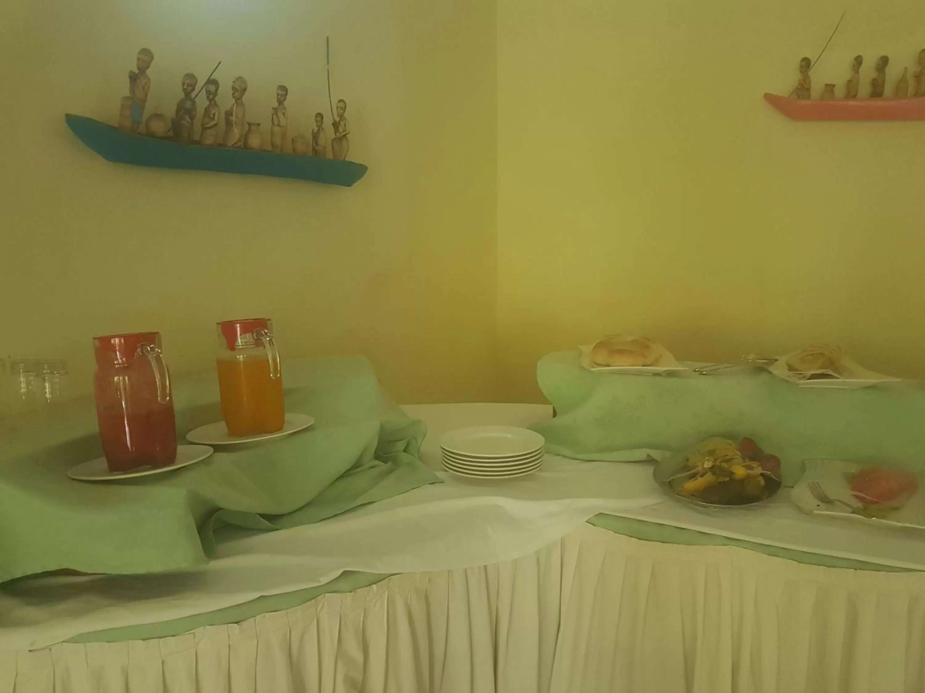Breakfast in Gorillas Lake Kivu Hotel