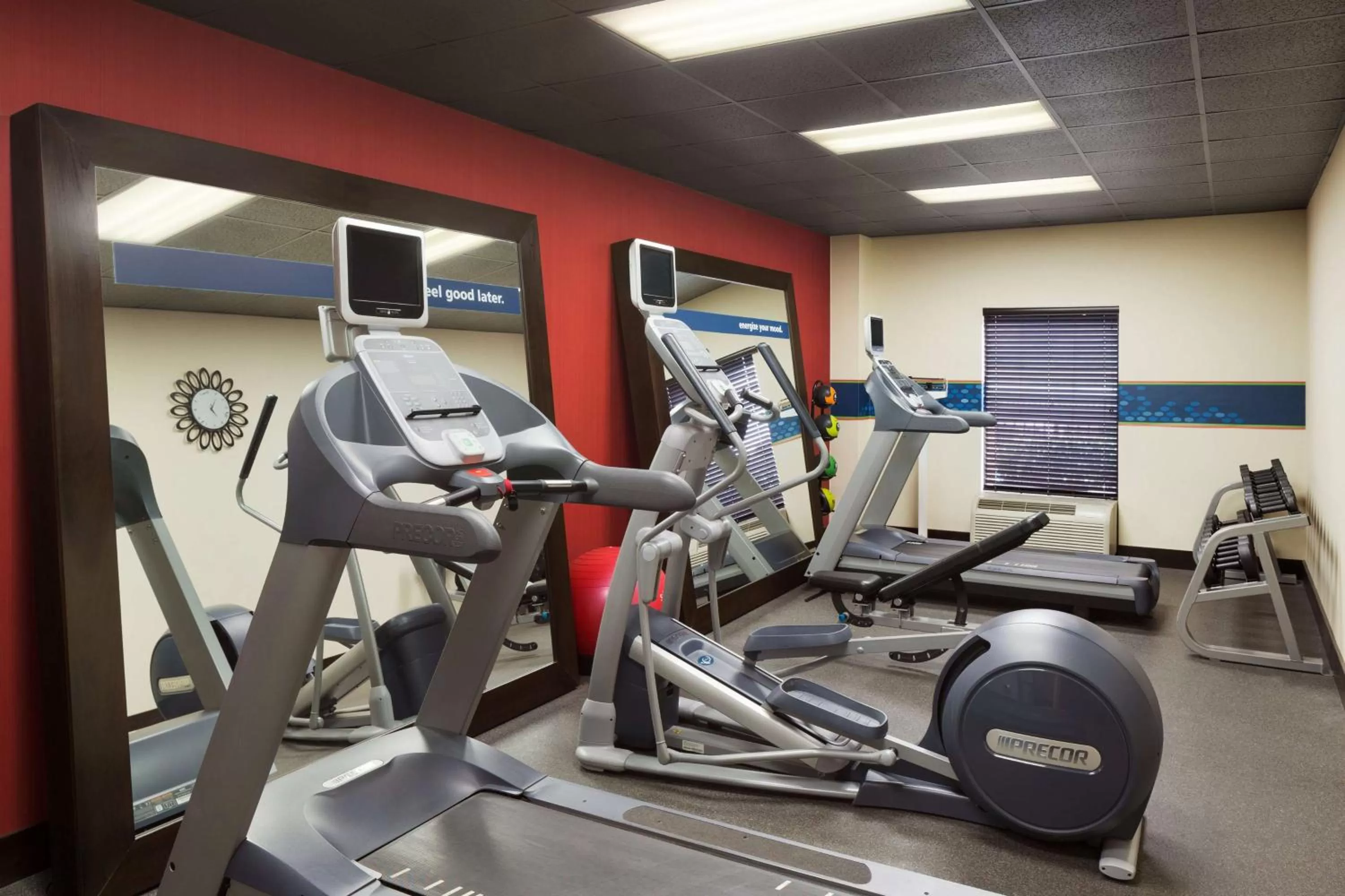 Fitness centre/facilities in Hampton Inn Pell City