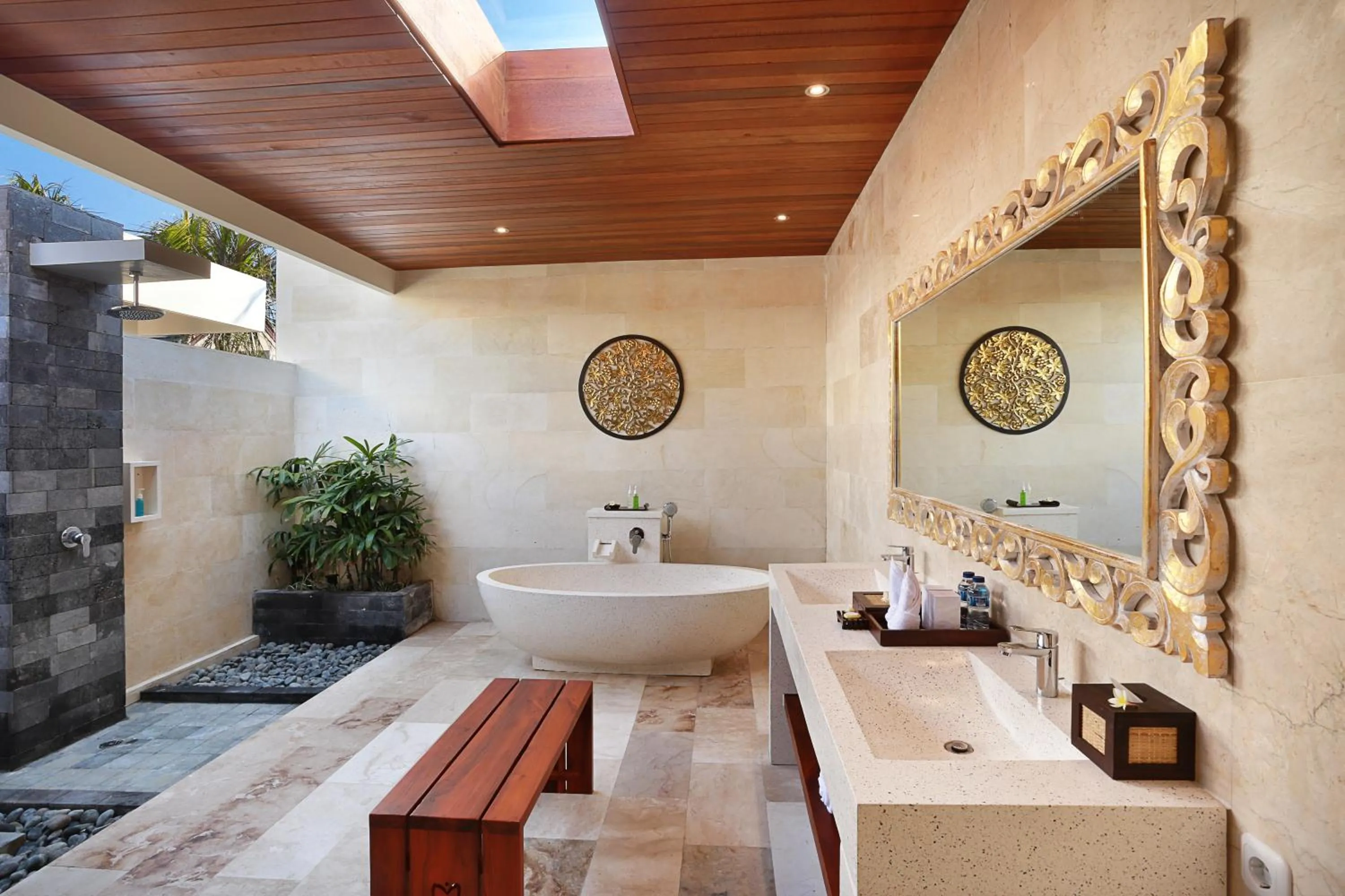 Bathroom in Lumbini Luxury Villas and Spa