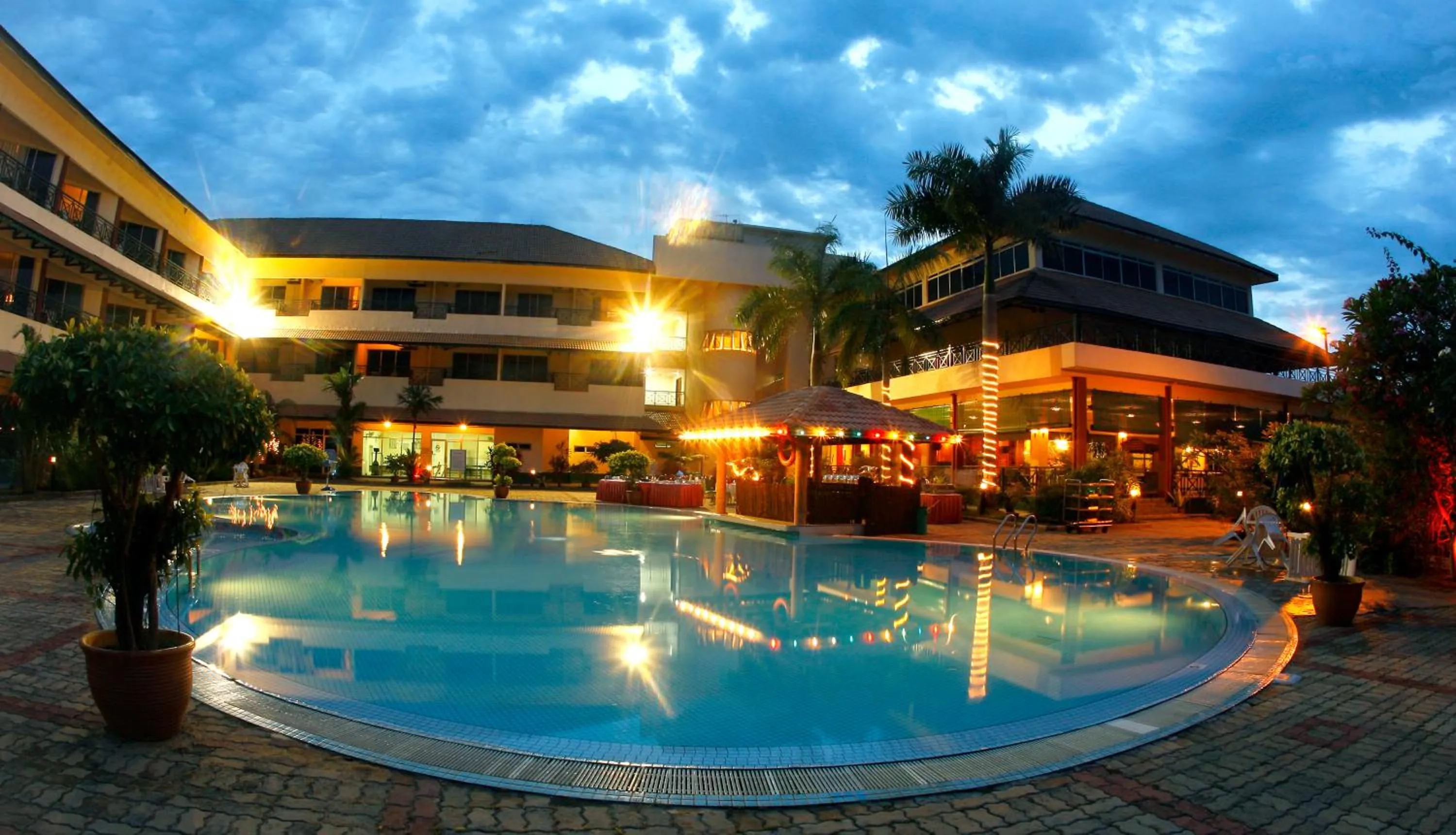 Swimming pool in The Qamar Paka, Terengganu