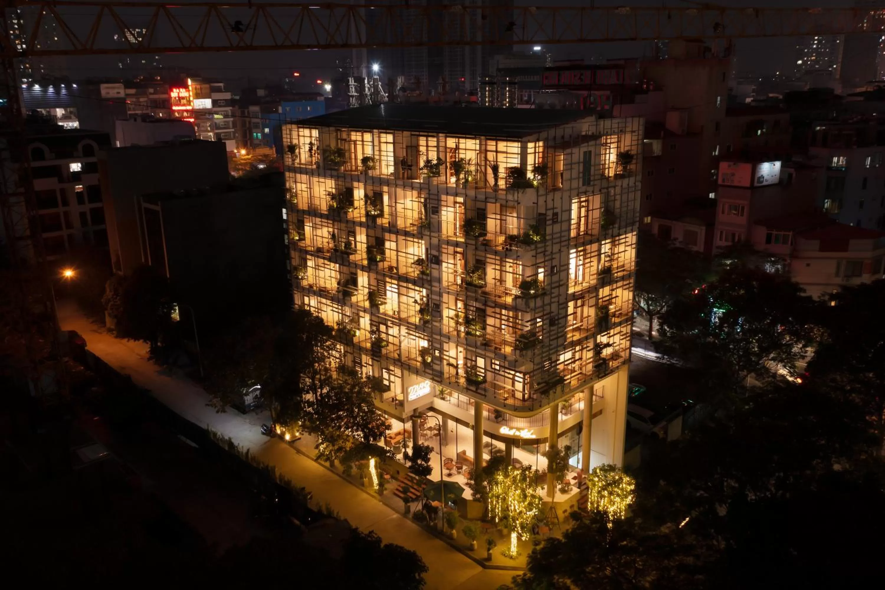 Property building in 22Land Hotel & Residence