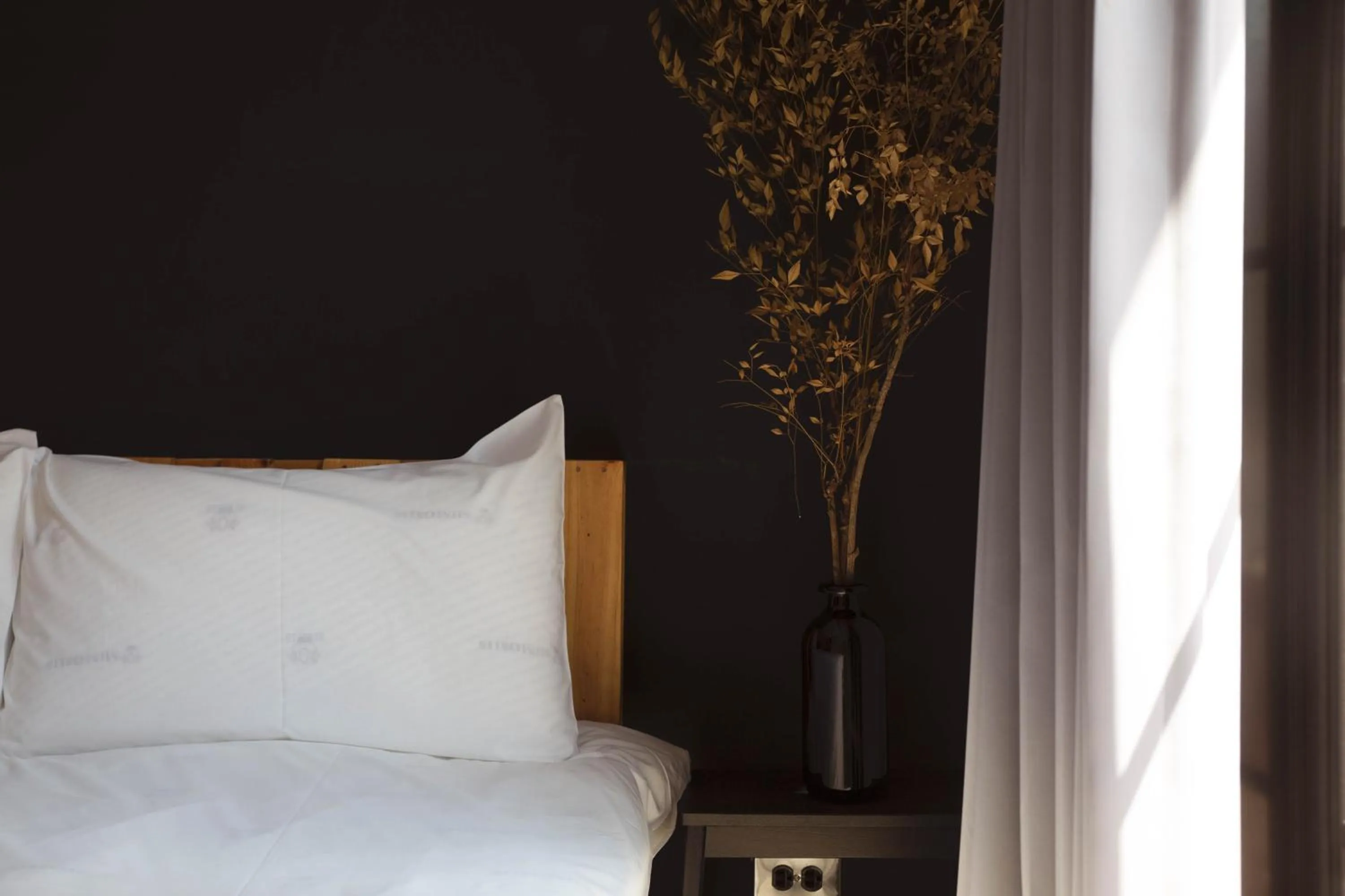 Bed in 被愛咖啡小旅館 Birdeye Garden