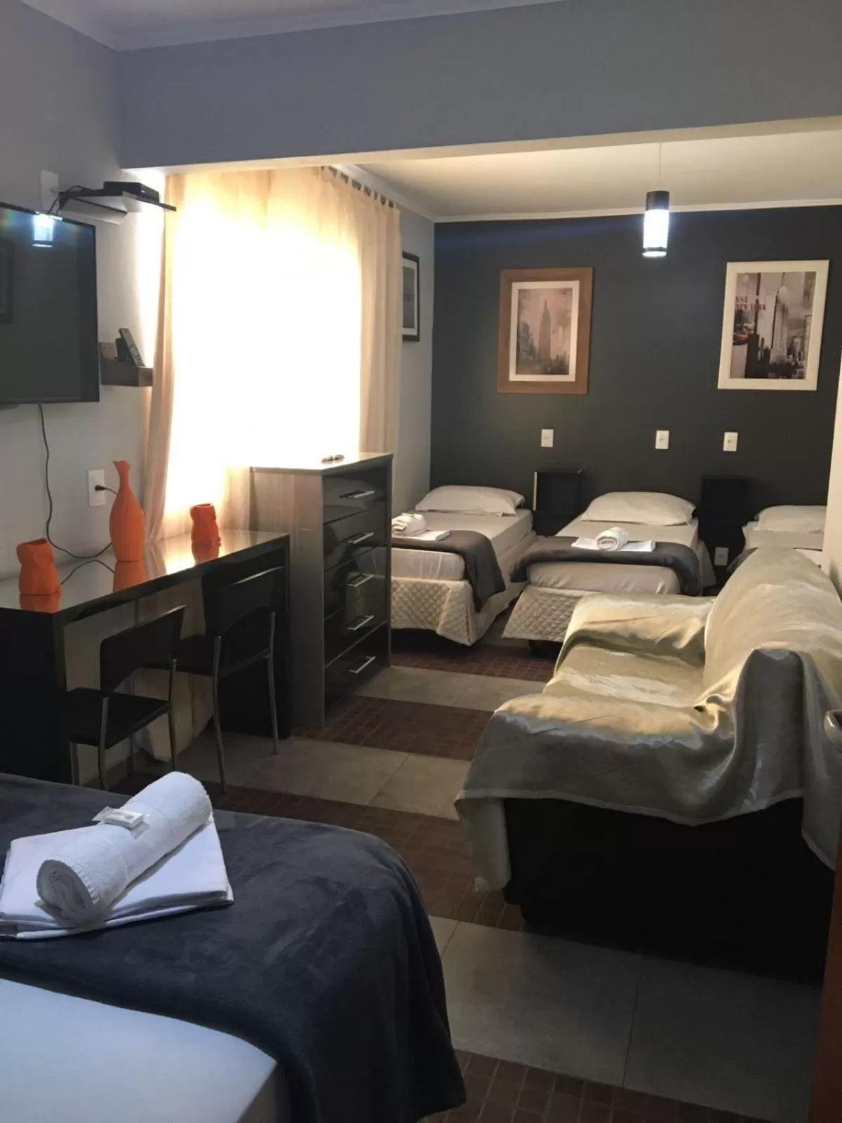 Bedroom, Bed in Hotel Buriti Itupeva