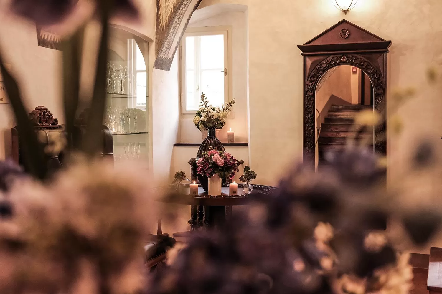 Decorative detail in Hotel Ebersbach