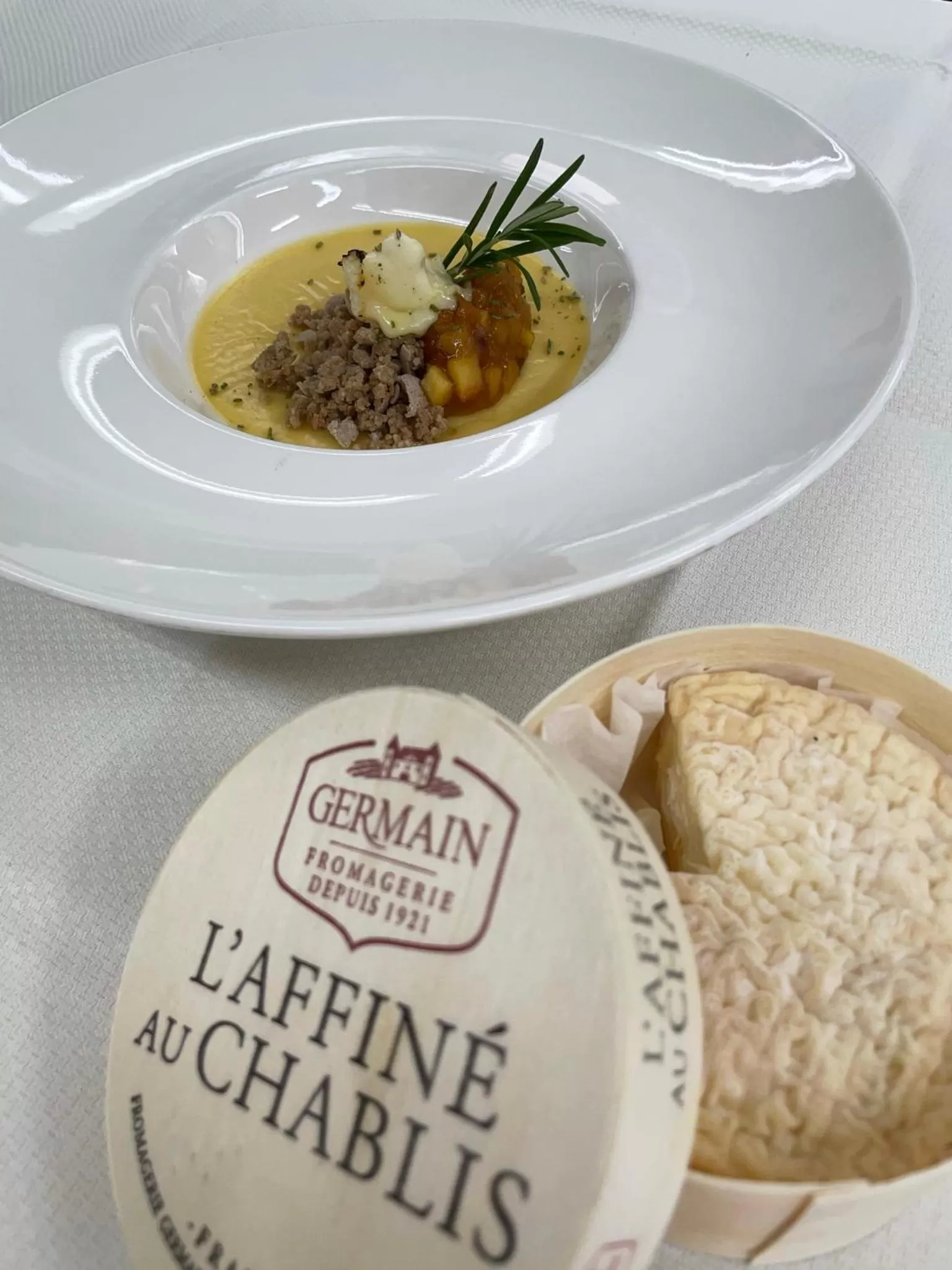 Food and drinks in Hotel-Restaurant Anne-Sophie