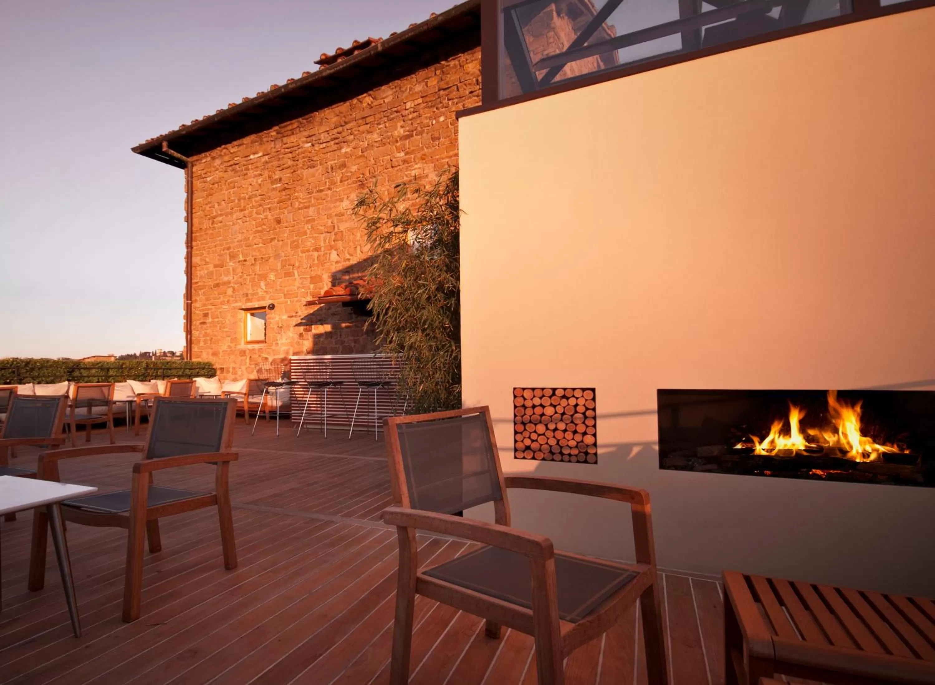 Balcony/Terrace in Hotel Continentale - Lungarno Collection
