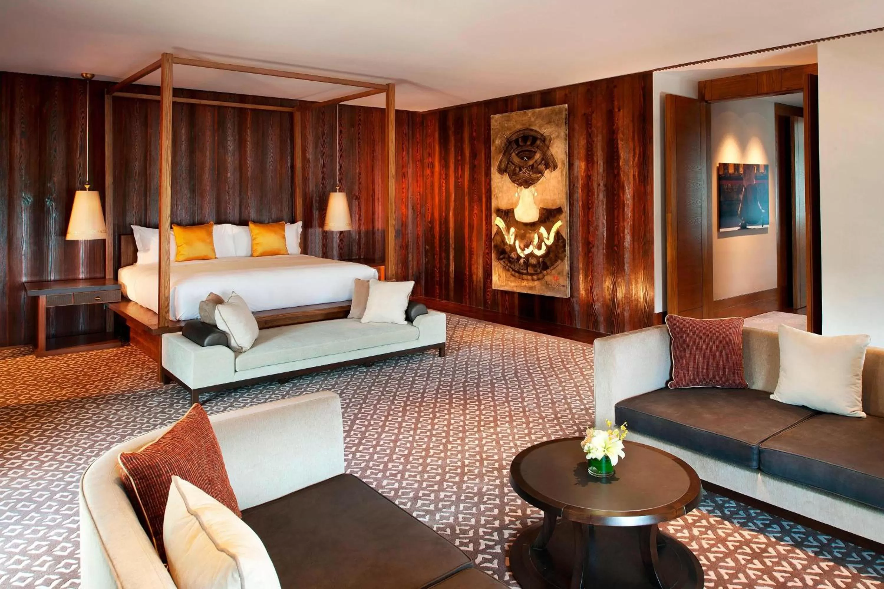 Bedroom, Bed in The St. Regis Lhasa Resort