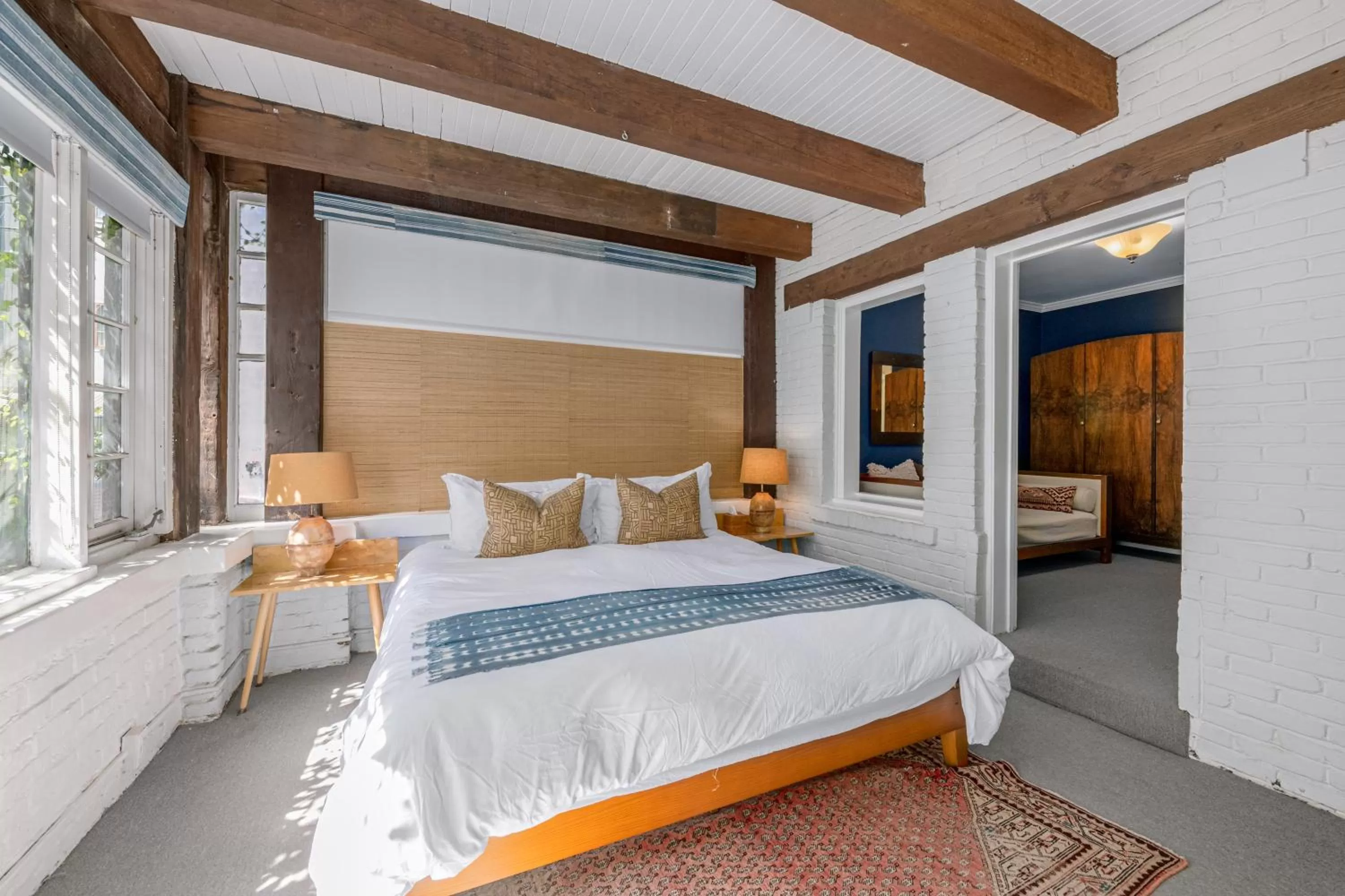 Bed in Venice Beach House