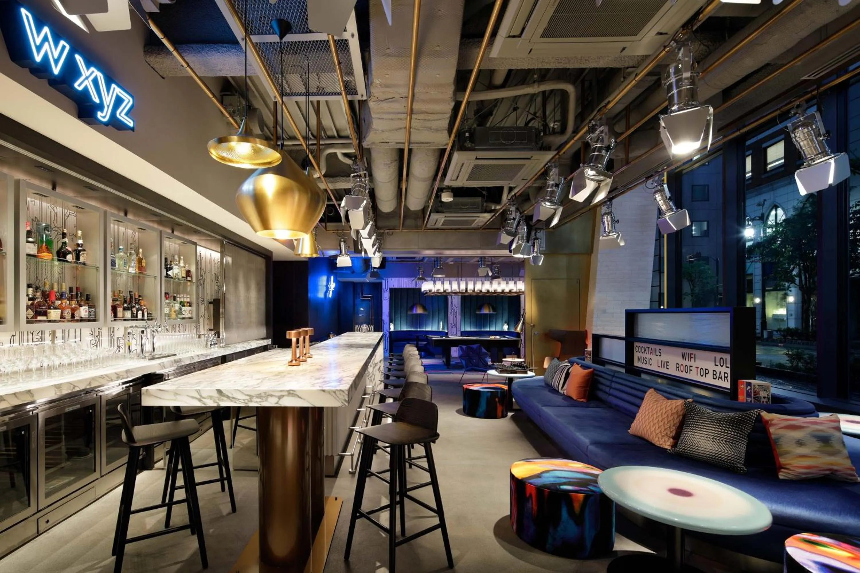 Lounge or bar in Aloft Tokyo Ginza