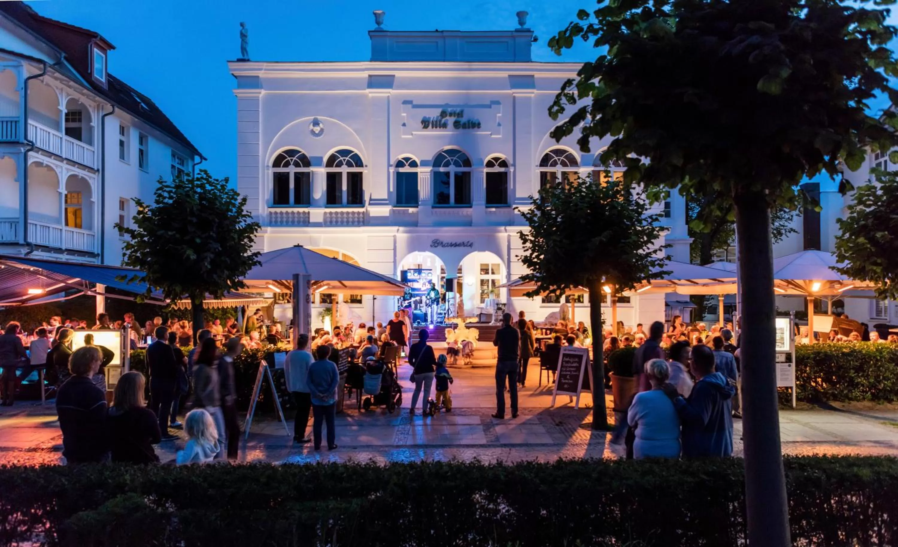 Facade/entrance in Villa Salve