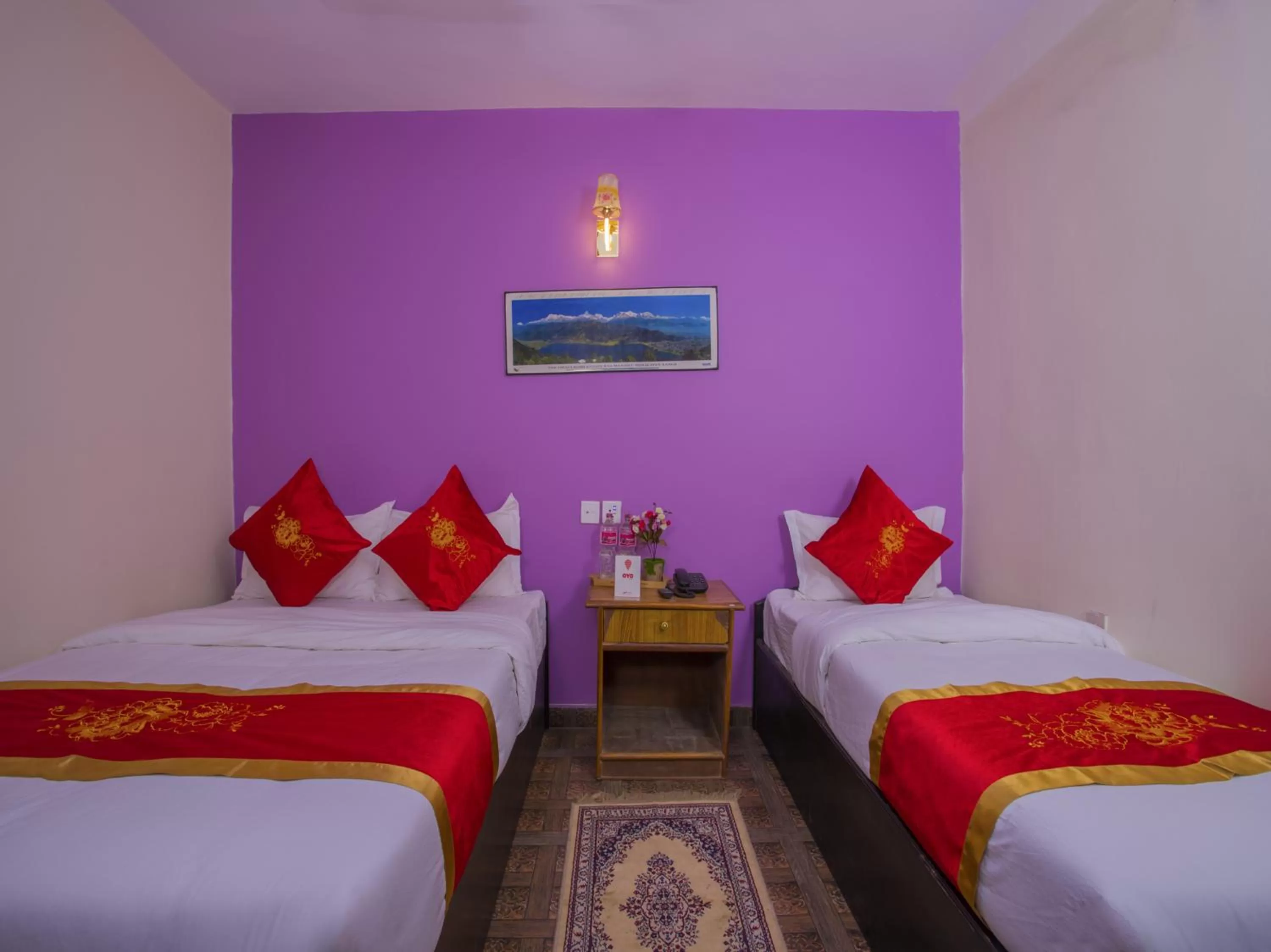 Bedroom, Bed in Hotel Fewa Corner & Restro