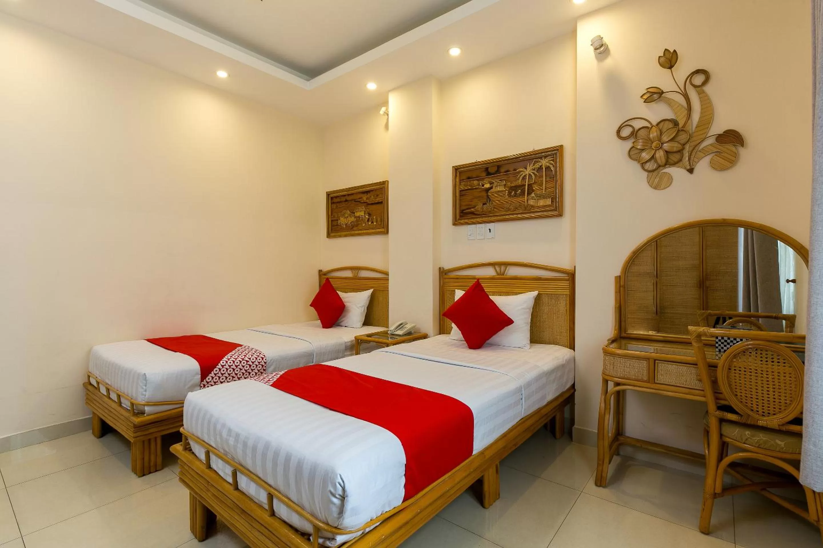 Bedroom, Bed in Calmette Hotel 151 - Ben Thanh