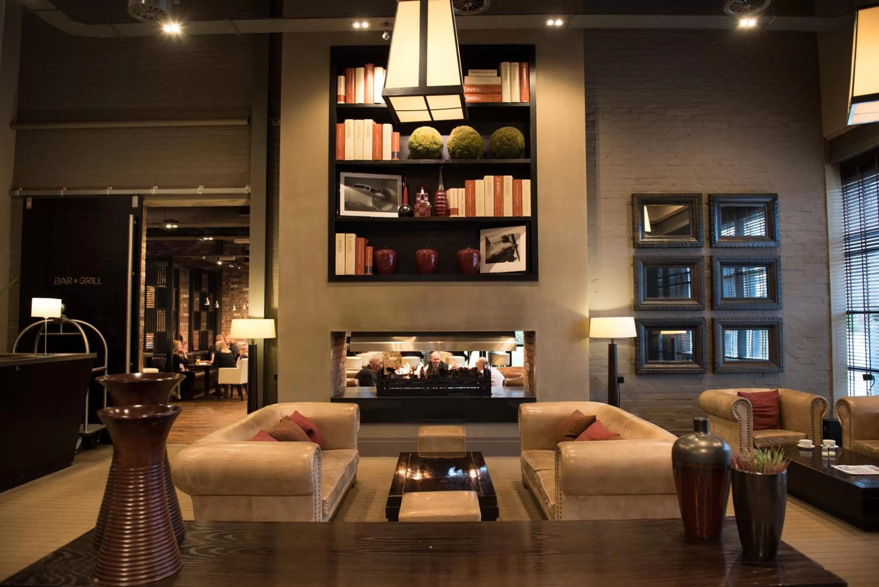 Communal lounge/ TV room in mour hotel