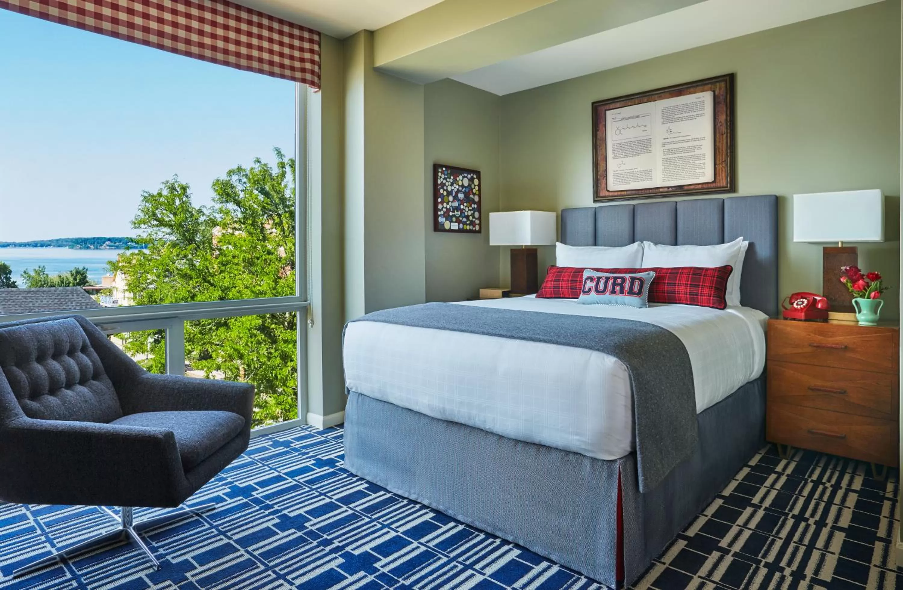 Bedroom, Bed in Graduate by Hilton Madison