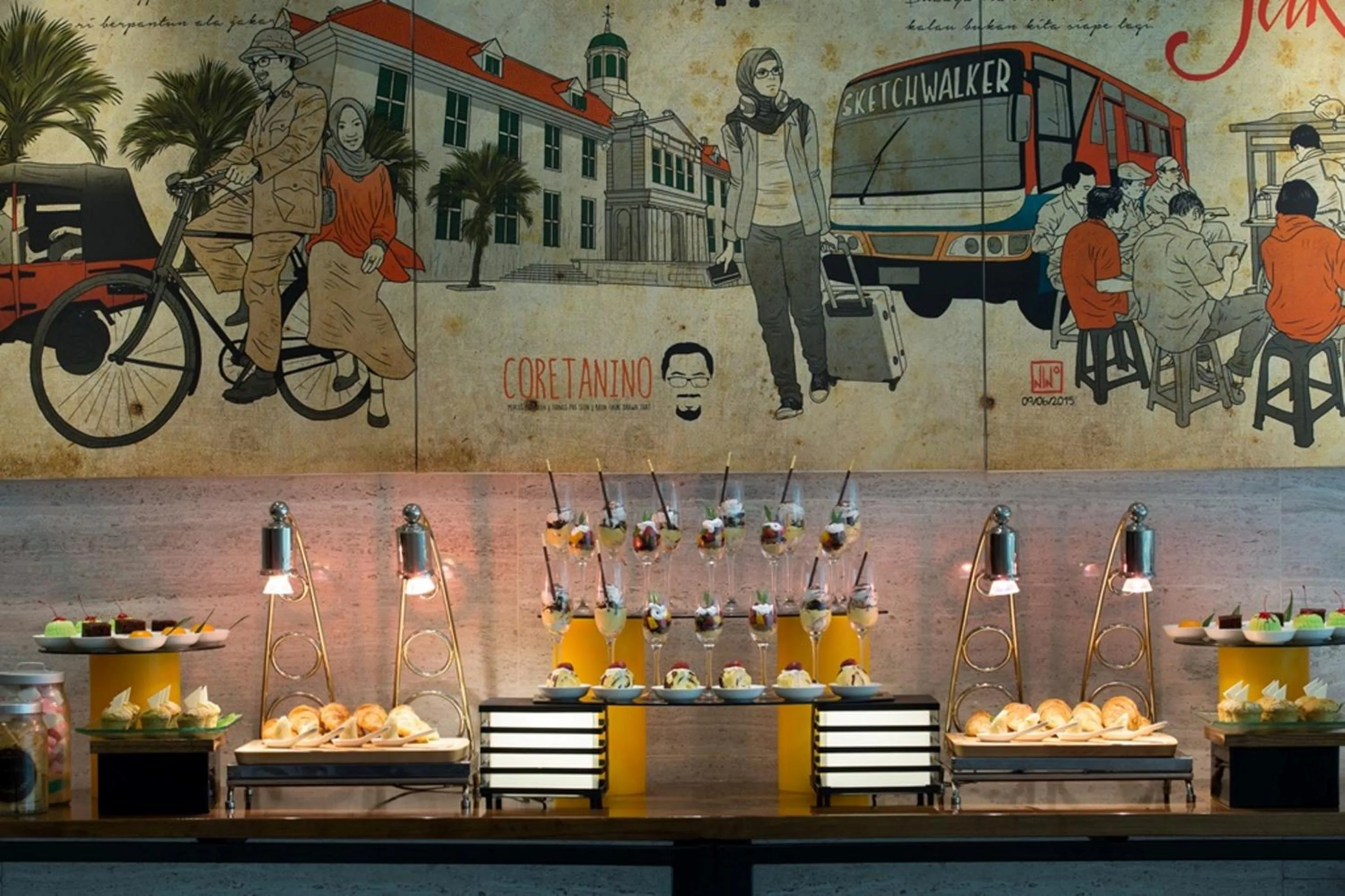 Food in Hotel Santika Premiere Hayam Wuruk Jakarta