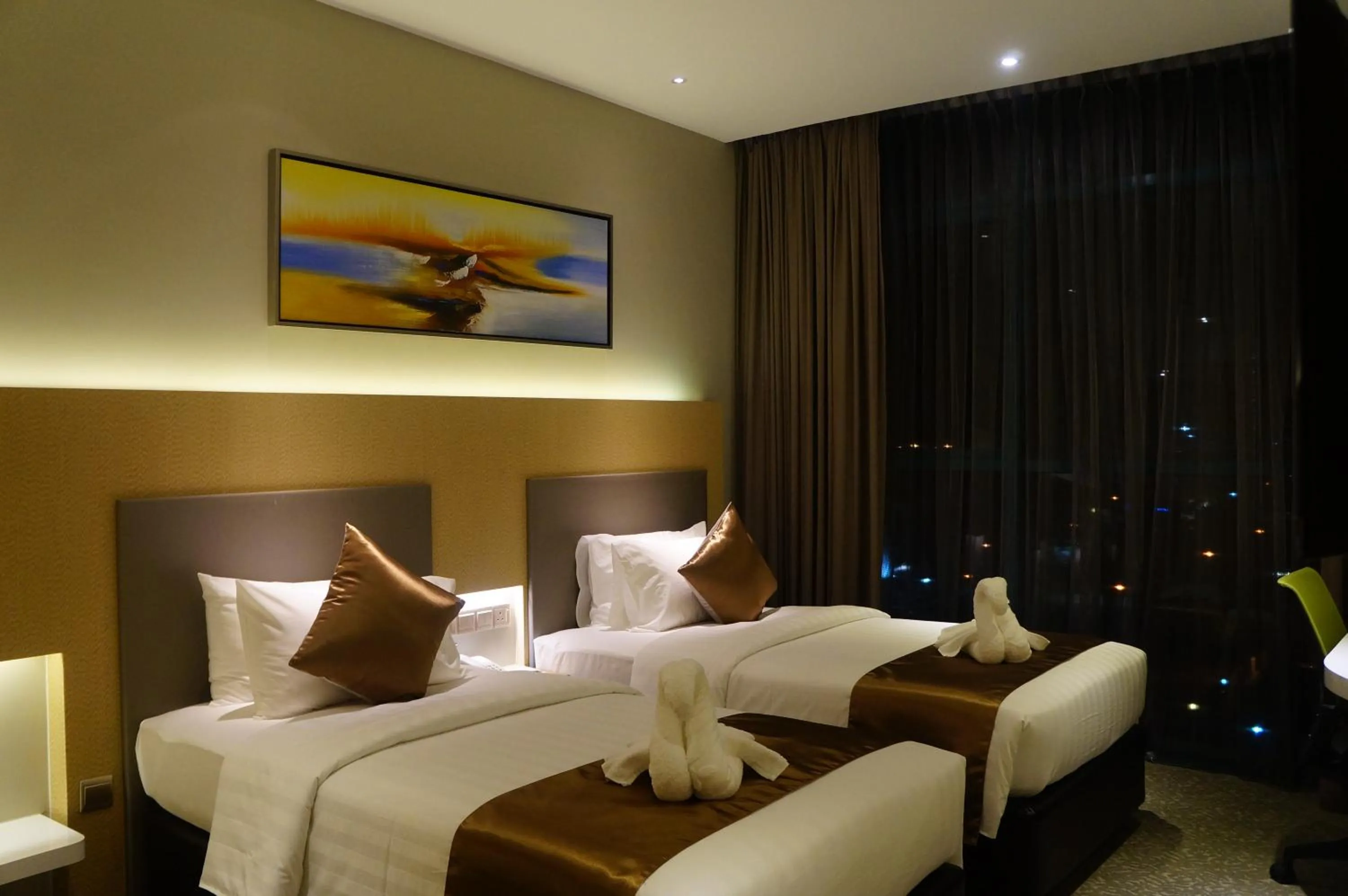 Bedroom, Bed in Greens Hotel & Suites