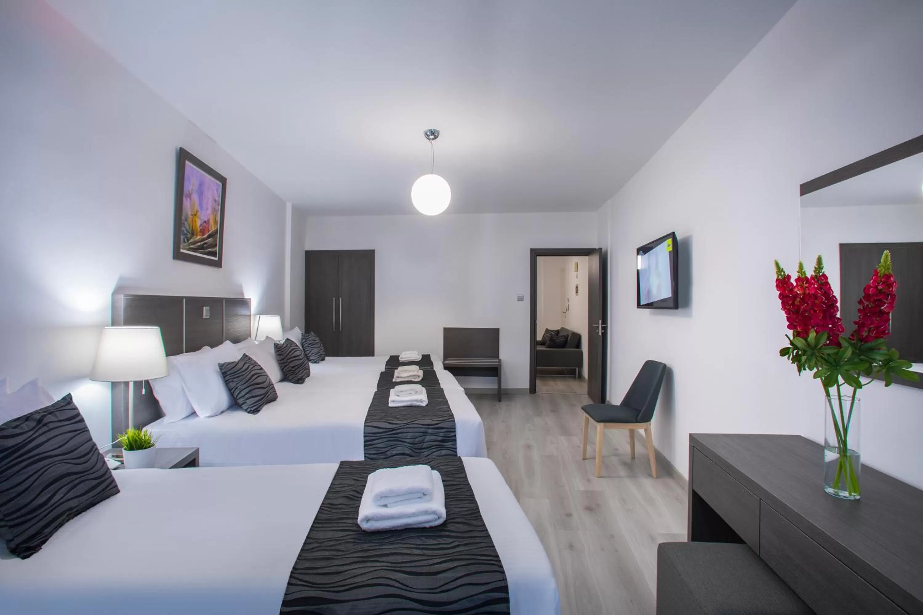 Bed in Blazer Residence