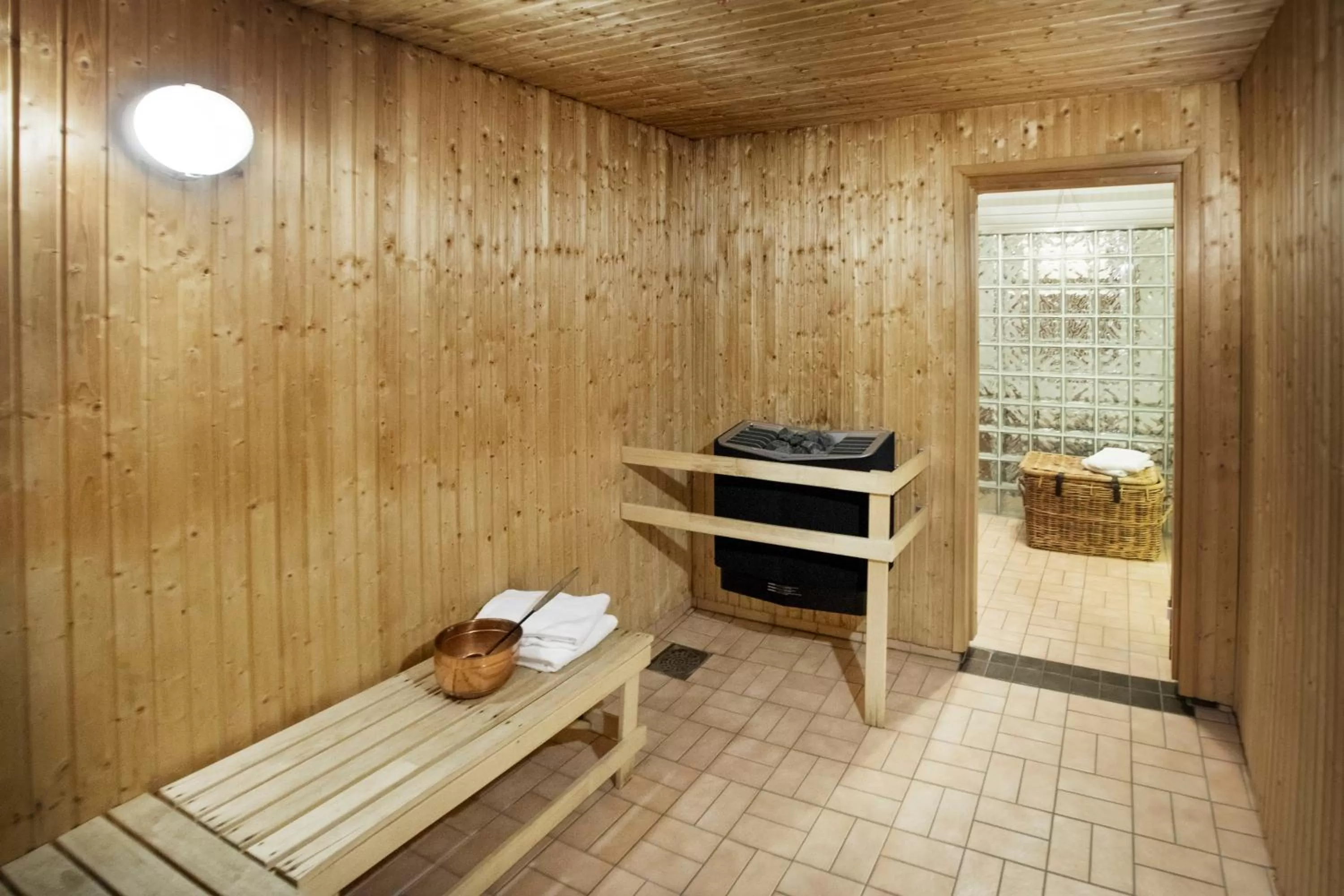 Sauna in Elite City Hotel, Örebro